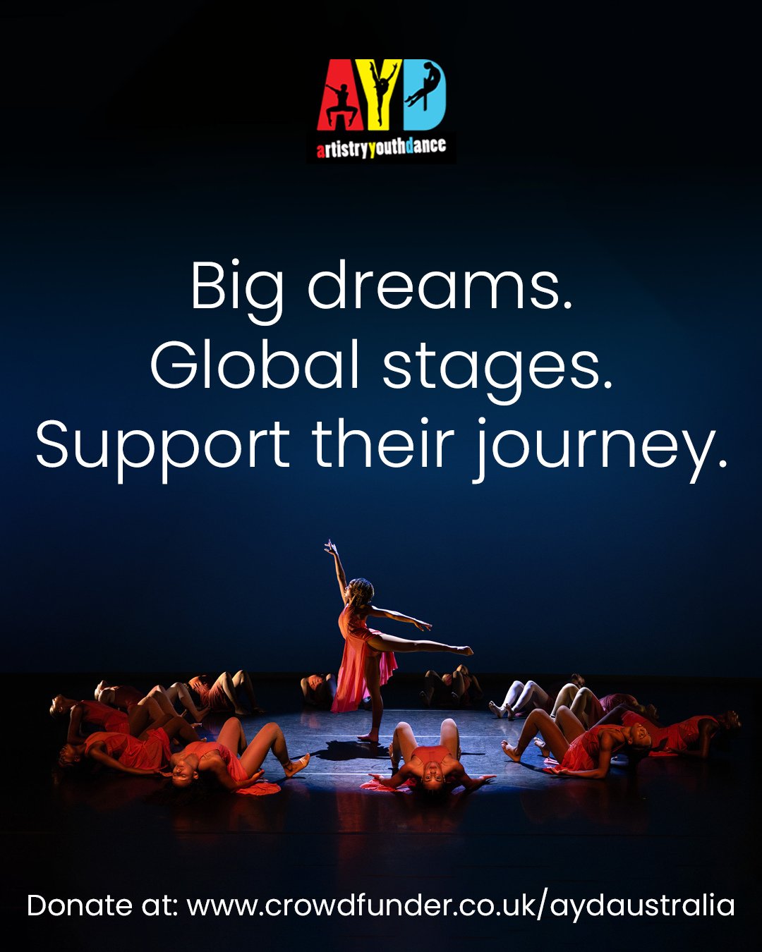 ⏰ The countdown is on. Help us reach our goal and get these dancers to Australia.⁠
⁠
When we invest in young people, we invest in the future. ⁠
⁠
This exchange will empower our dancers to grow as artists, leaders, and cultural storytellers - building