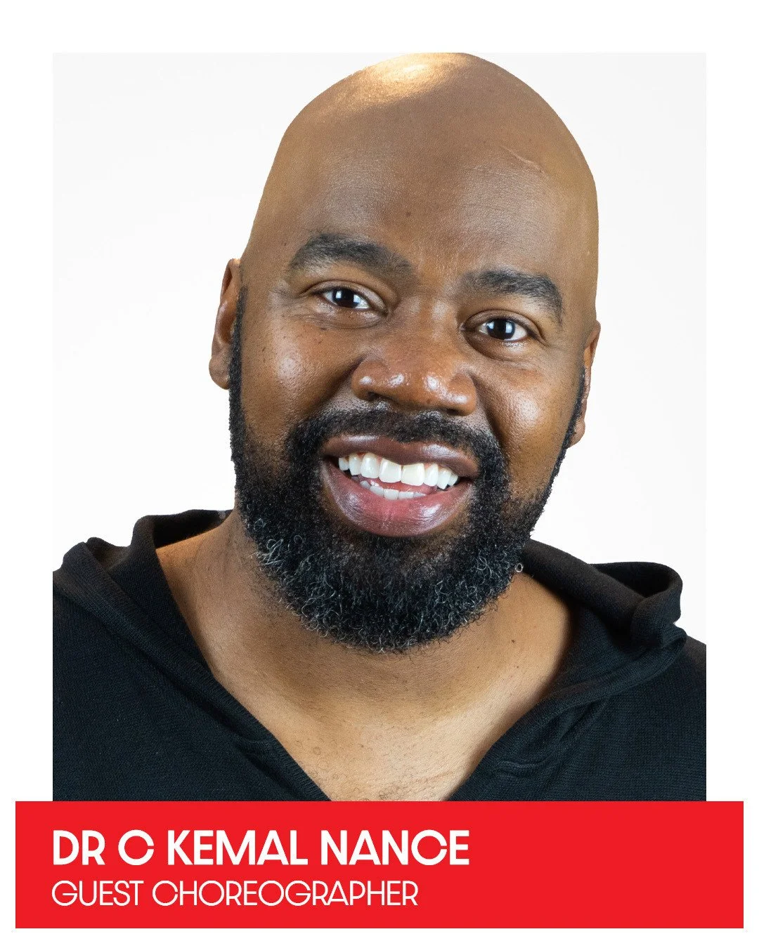 🔥 Artistry Youth Dance presents CATALYST 🔥 ⁠
⁠
✨️Meet The CATALYST Team - Guest Choreographer Dr C Kemal Nance @cknanceolukobaba ✨️⁠
⁠
C. Kemal Nance, PhD, is a performer, choreographer, and scholar of African Diasporic Dance from Chester, Pennsylv