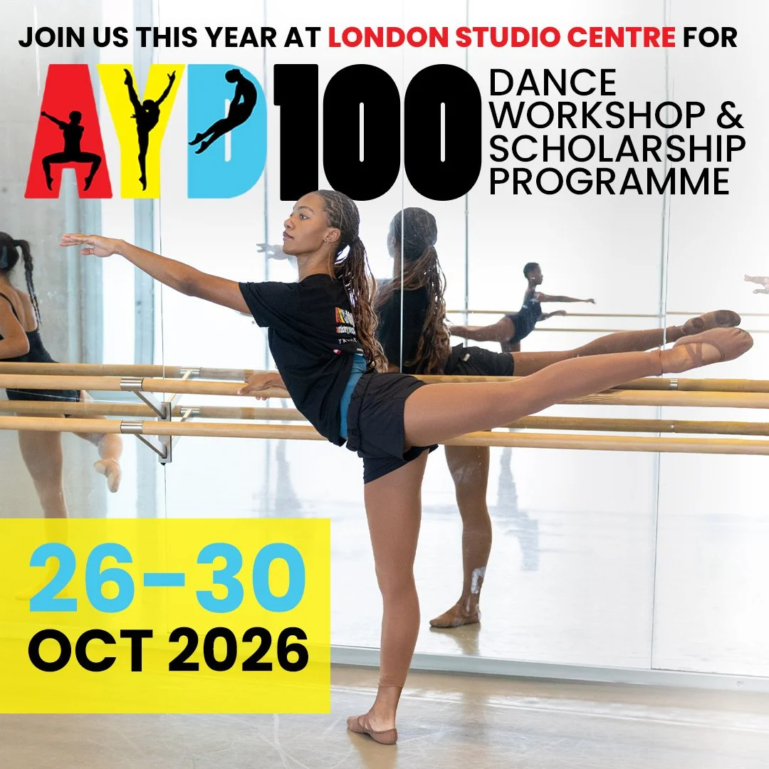 AYD100 Dance Workshop &amp; Scholarship Programme 2026