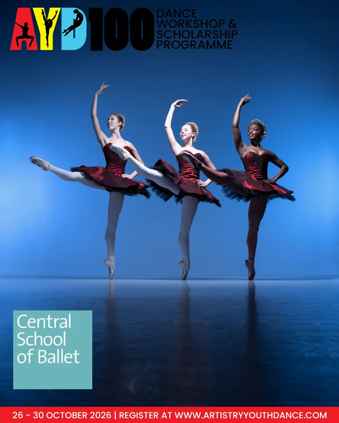 🎉 AYD100 Partner Announcement 🎉⁠
⁠
✨ We're excited to announce Central School of Ballet as an official AYD100 2026 partner! @csbschool ⁠
⁠
They'll be joining us to lead workshops and provide scholarship opportunities for talented young Black dancer