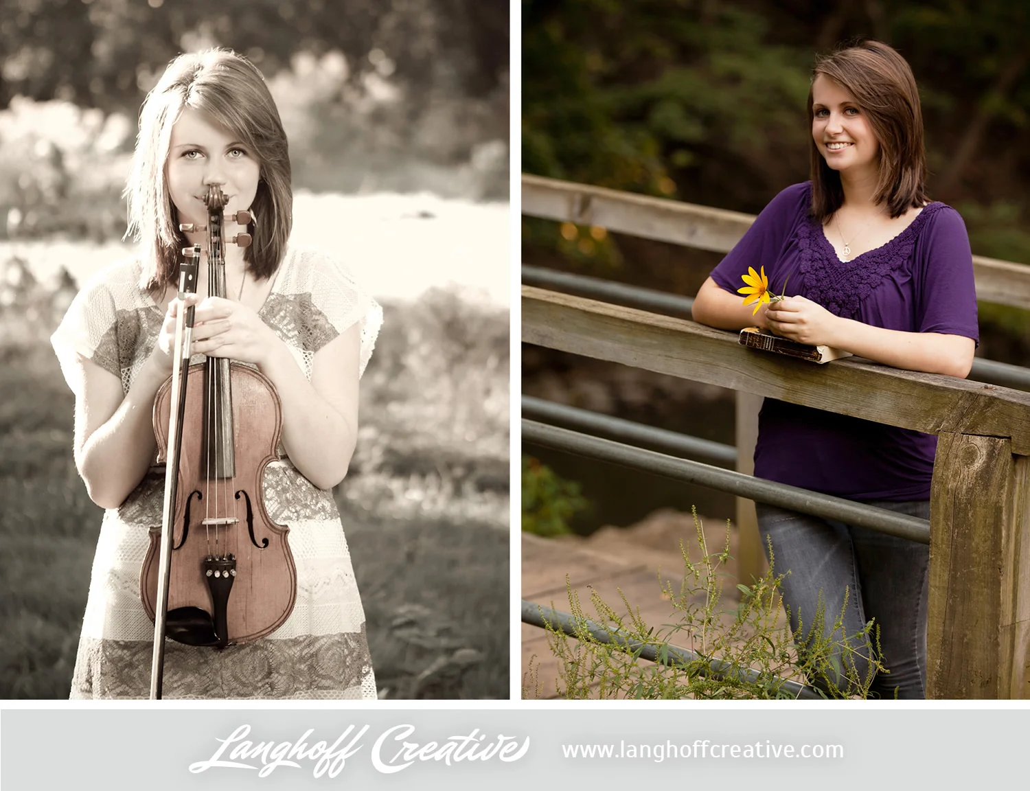 LOVE this shot on the left. So pretty! And, the shot on the right represents Sam's other love: reading.