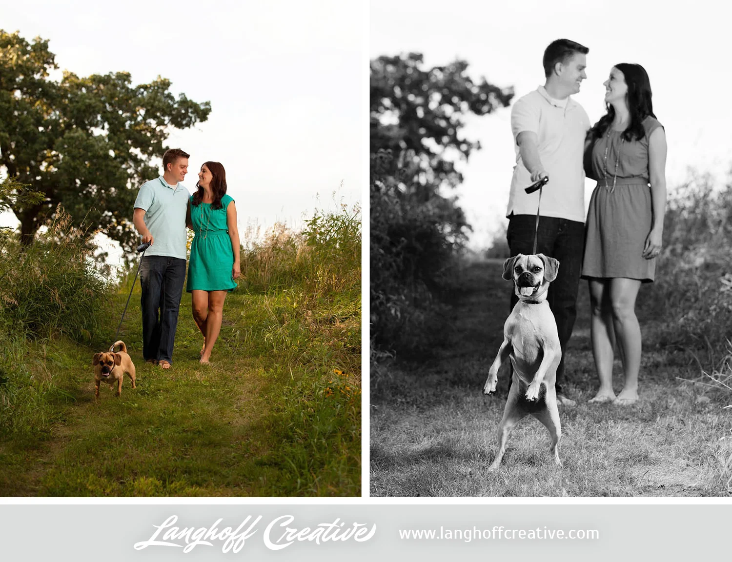 They're most looking forward to the lakeside bonfire feature at their reception! "It's perfect for us as a couple because of how much we love campfires. We have lots of memories up north with family around the fire." Amy says their time of planning has been very laid back and has come together easily.