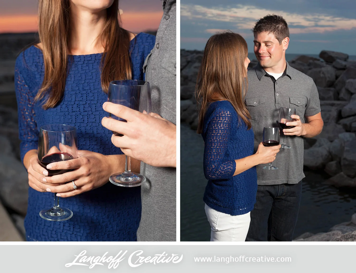 "The other trip I loved was our Michigan wine trail trip last September," Michelle said. "A long weekend of wine tasting, great food and good times hanging out and being in love." Mmmmm. You sure can't beat that.