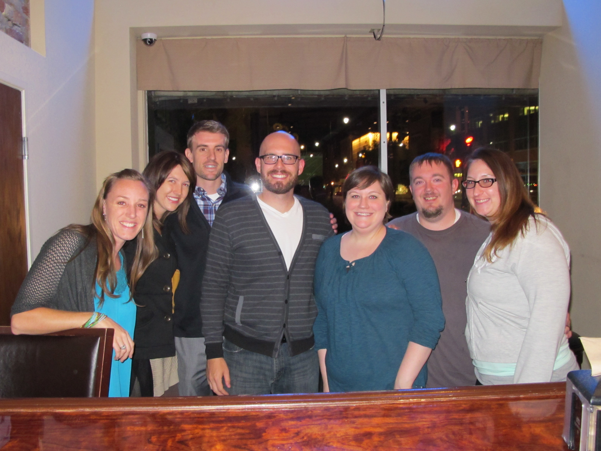  These are some of our favorite people! Sam &amp; Kyle, Bekah &amp; Steve and Nicole. We love them all! 