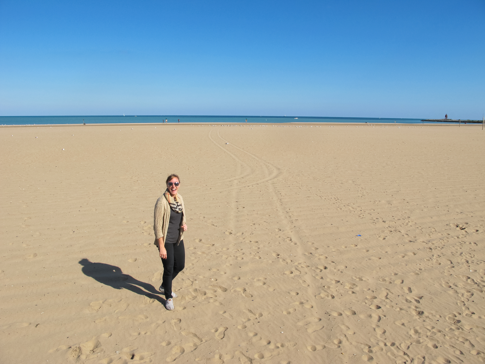  Before leaving, we spent as much time at Lake Michigan as we could! North Beach (and the entire lakefront area) will remain close to my heart. 