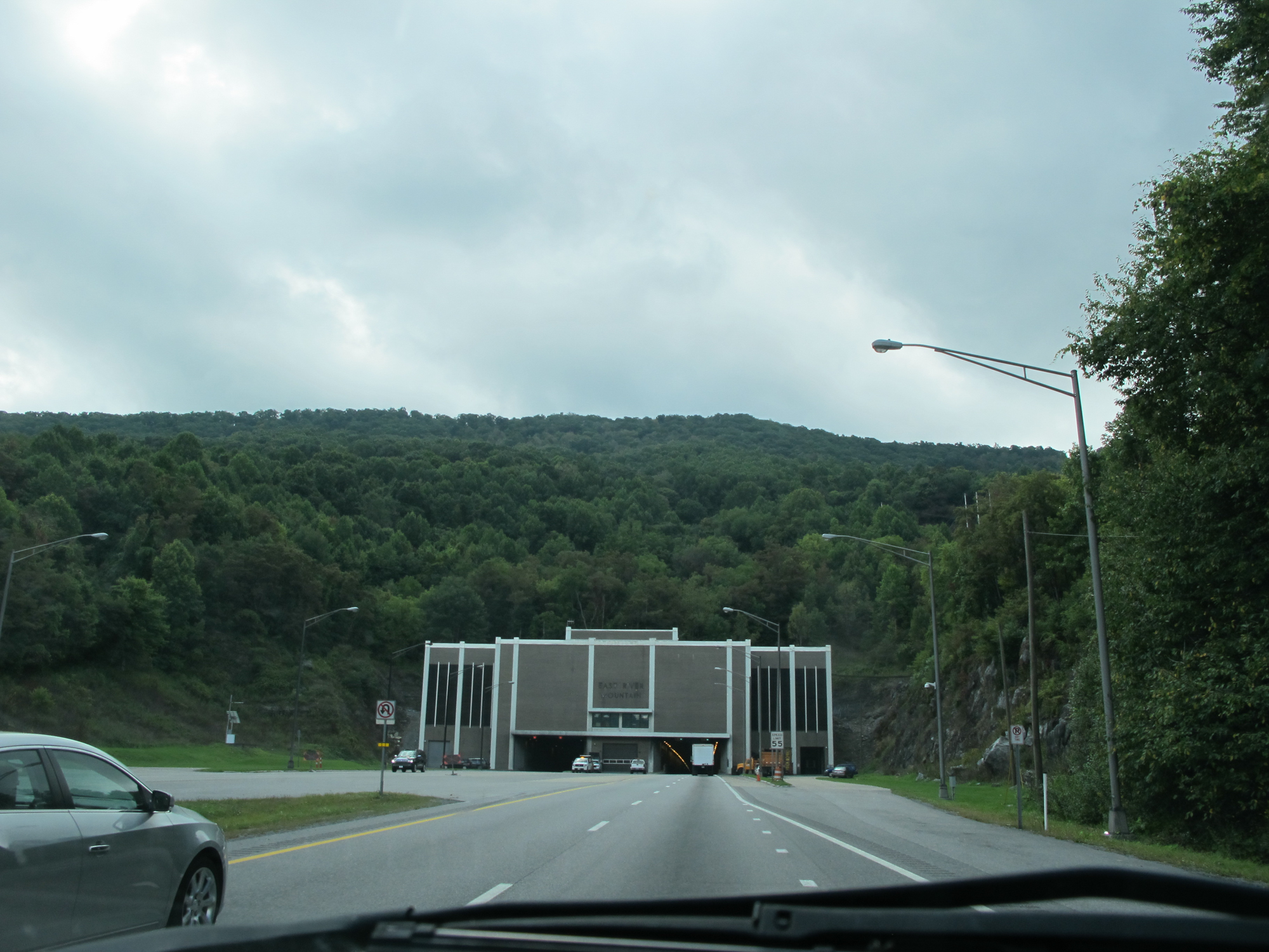  This tunnel through a mountain was the coolest! (Said the flatlanders from the midwest.) 