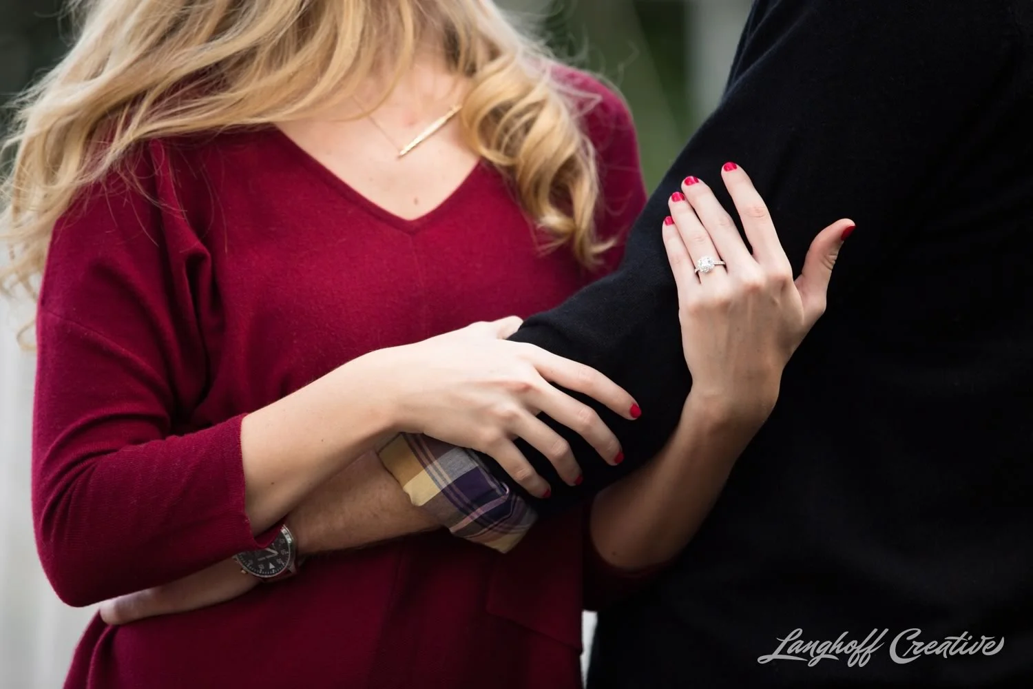 Jake & Brooke, engaged on Christmas Eve
