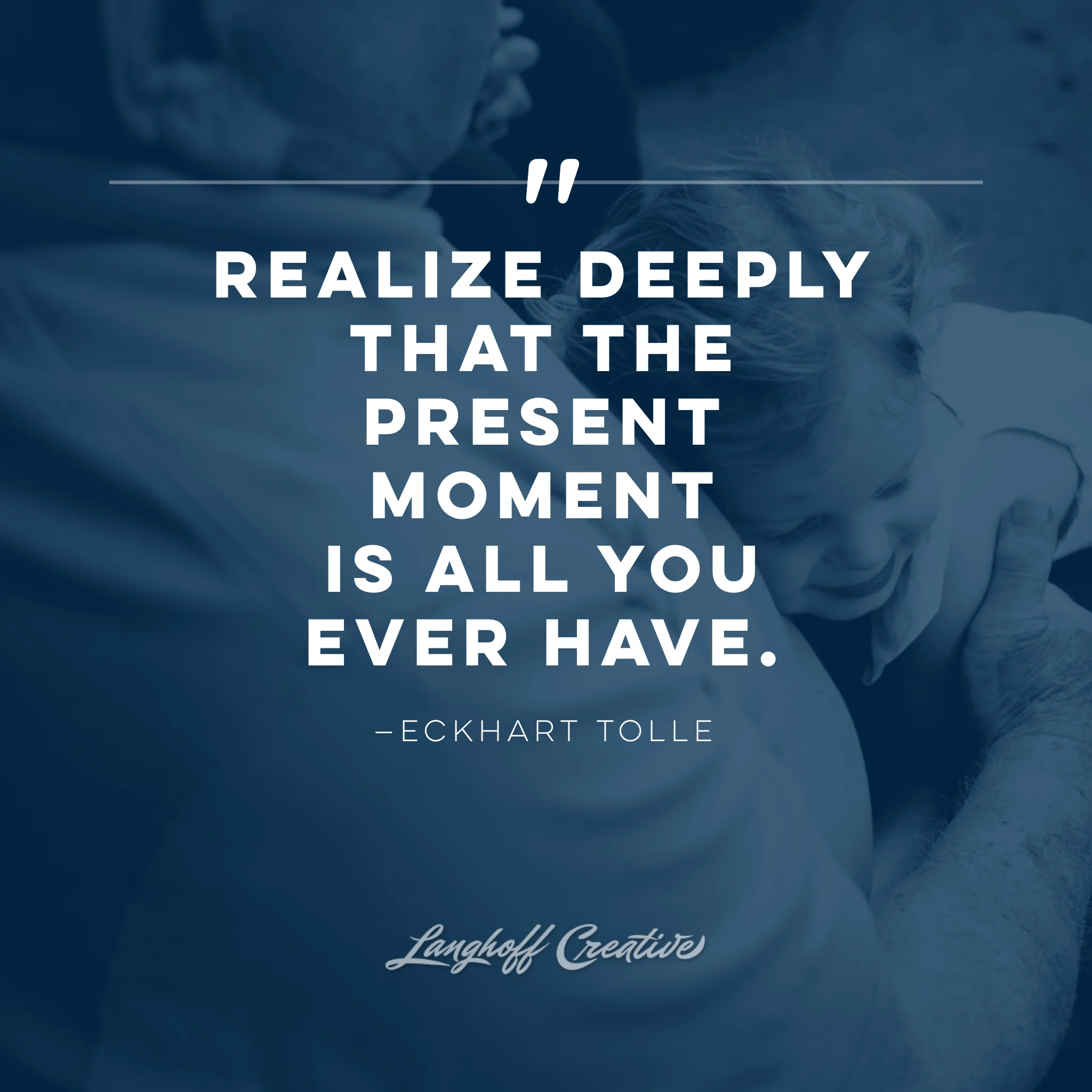 On embracing and documenting the present moment