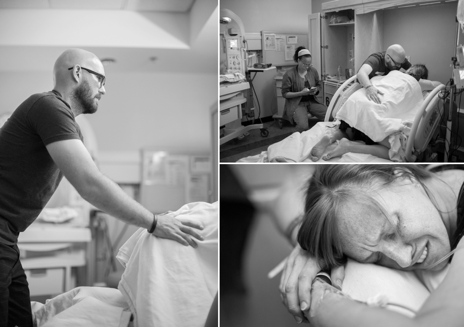 Baby Langhoff is born on April 25, 2016 at 1:40am in Cary, NC. All photos (C) Courtney Potter Photography, Inc. 2016 for The Birth Collective. 