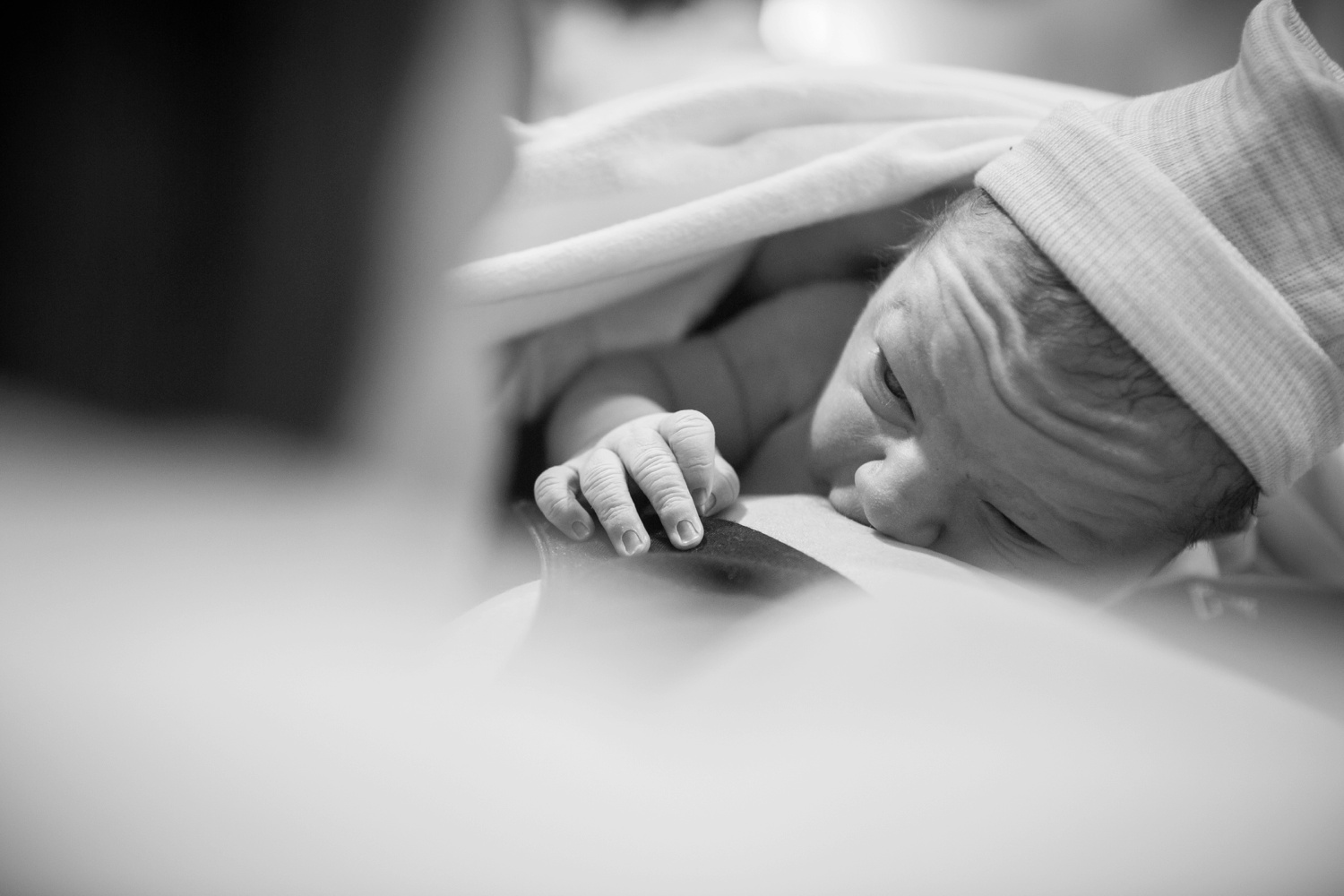  Baby Langhoff is born on April 25, 2016 at 1:40am in Cary, NC. All photos (C) Courtney Potter Photography, Inc. 2016 for The Birth Collective. 