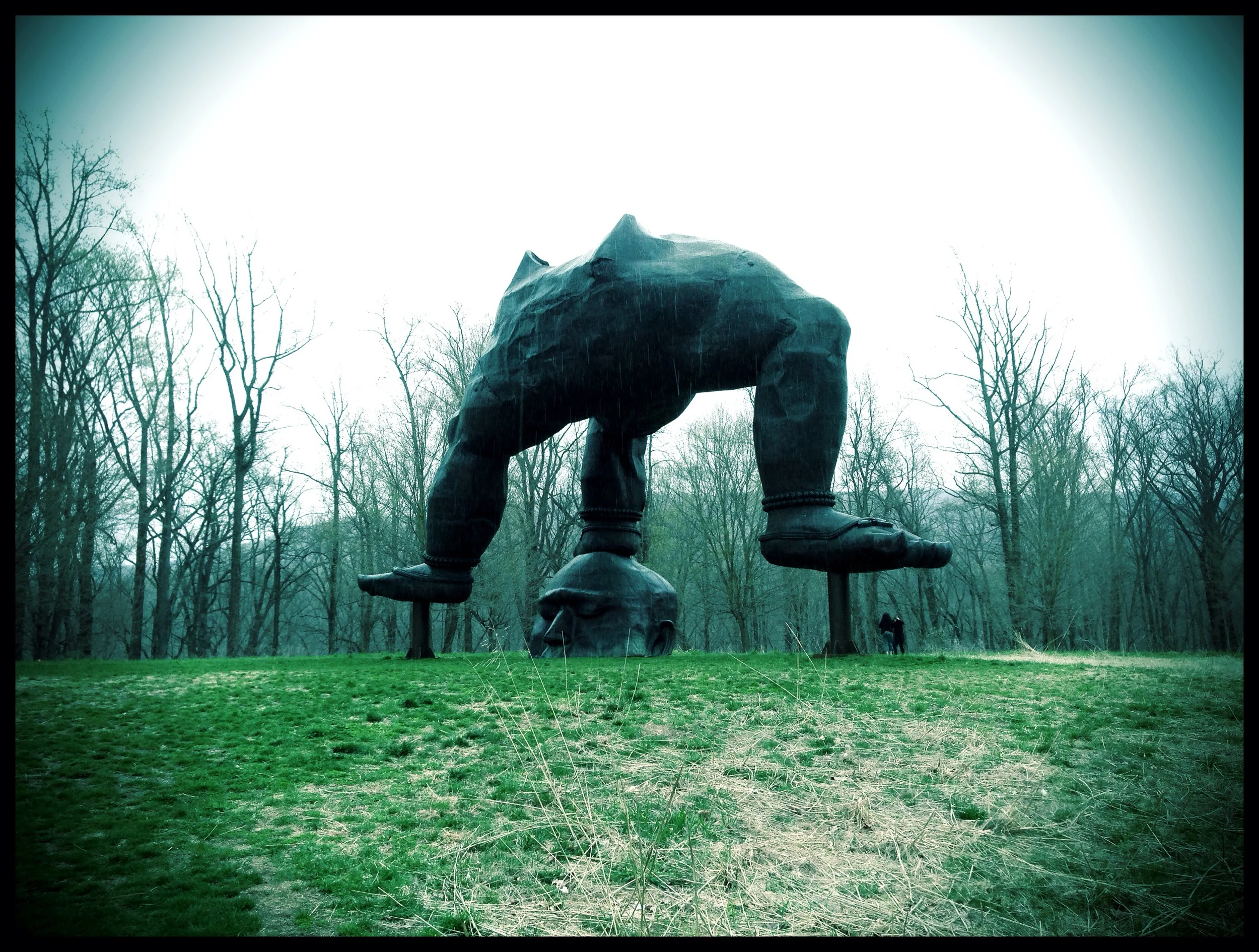 Three Legged Buddha by Zhang Huan