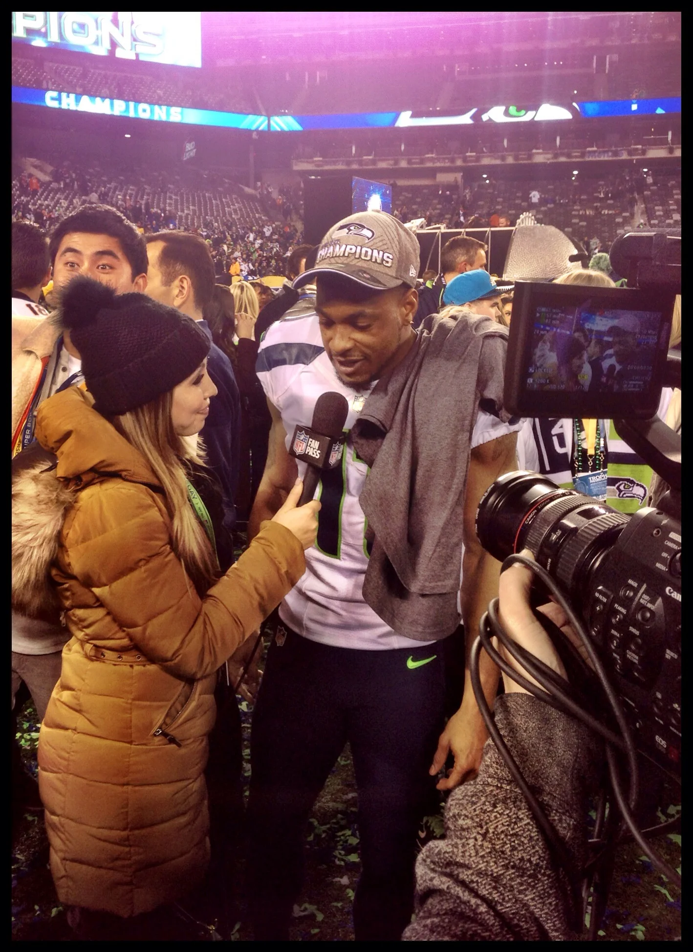 Percy Harvin post game