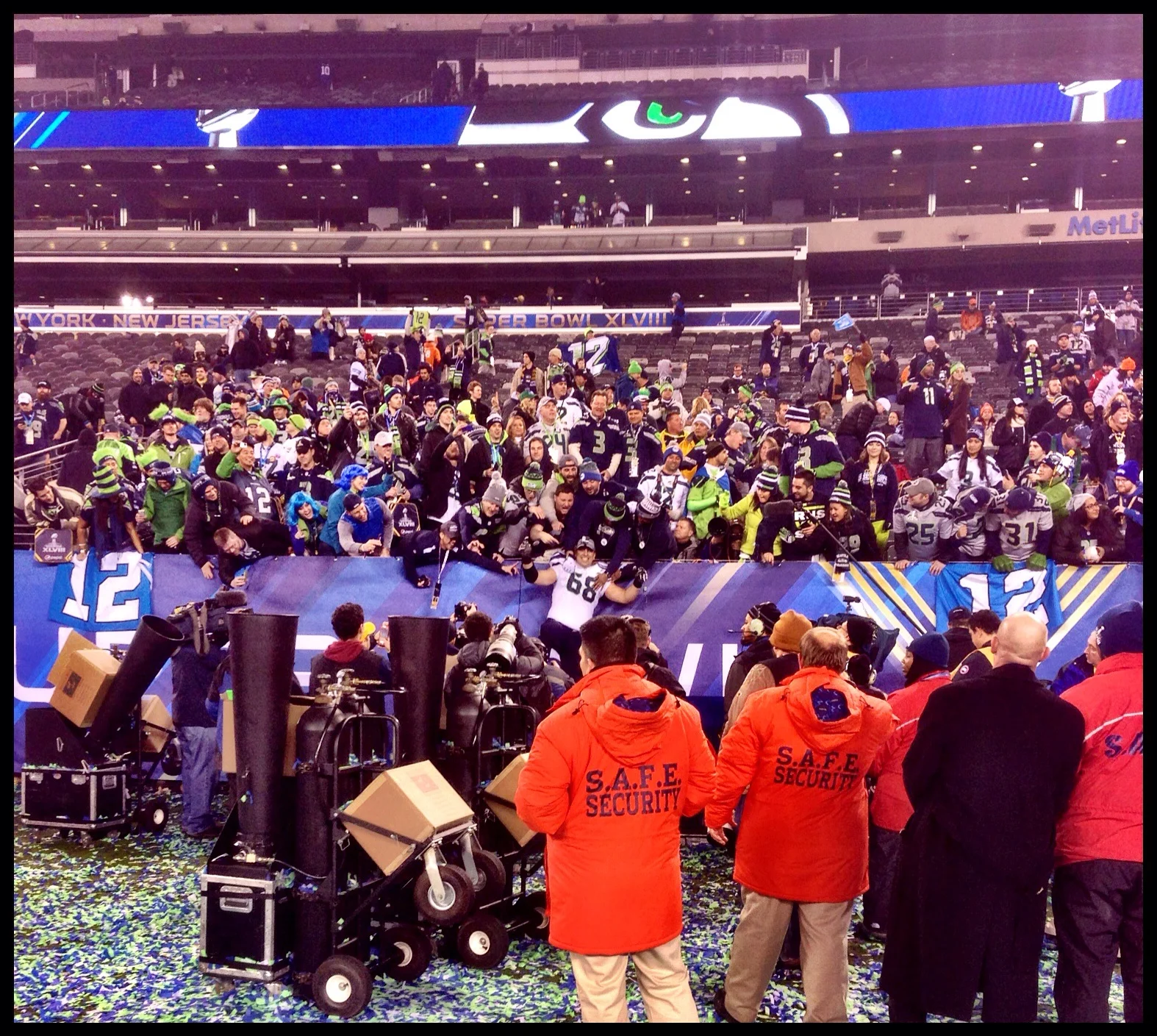 Brenno Giacomini congratulated by fans