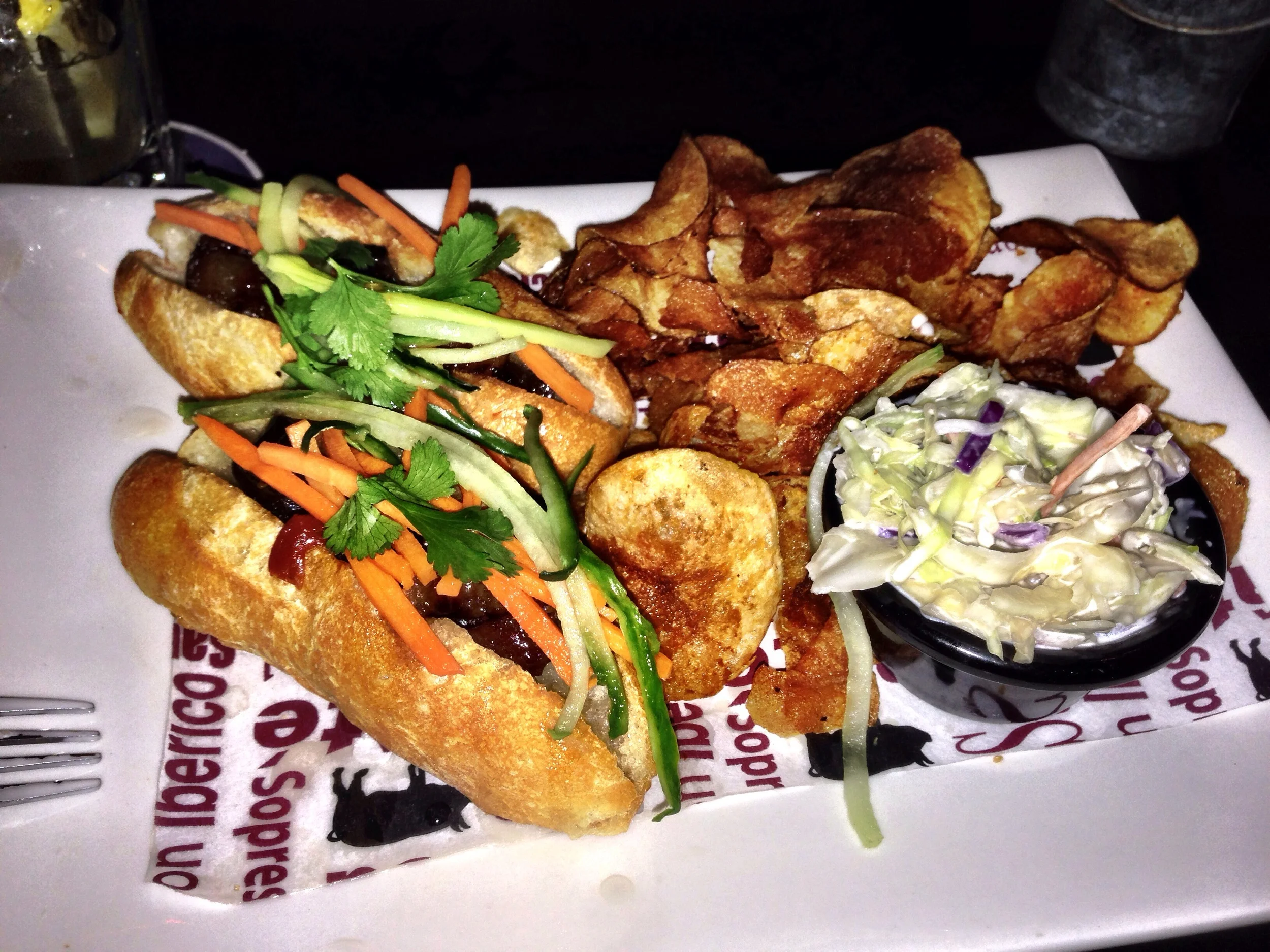 Bacon bahn mi