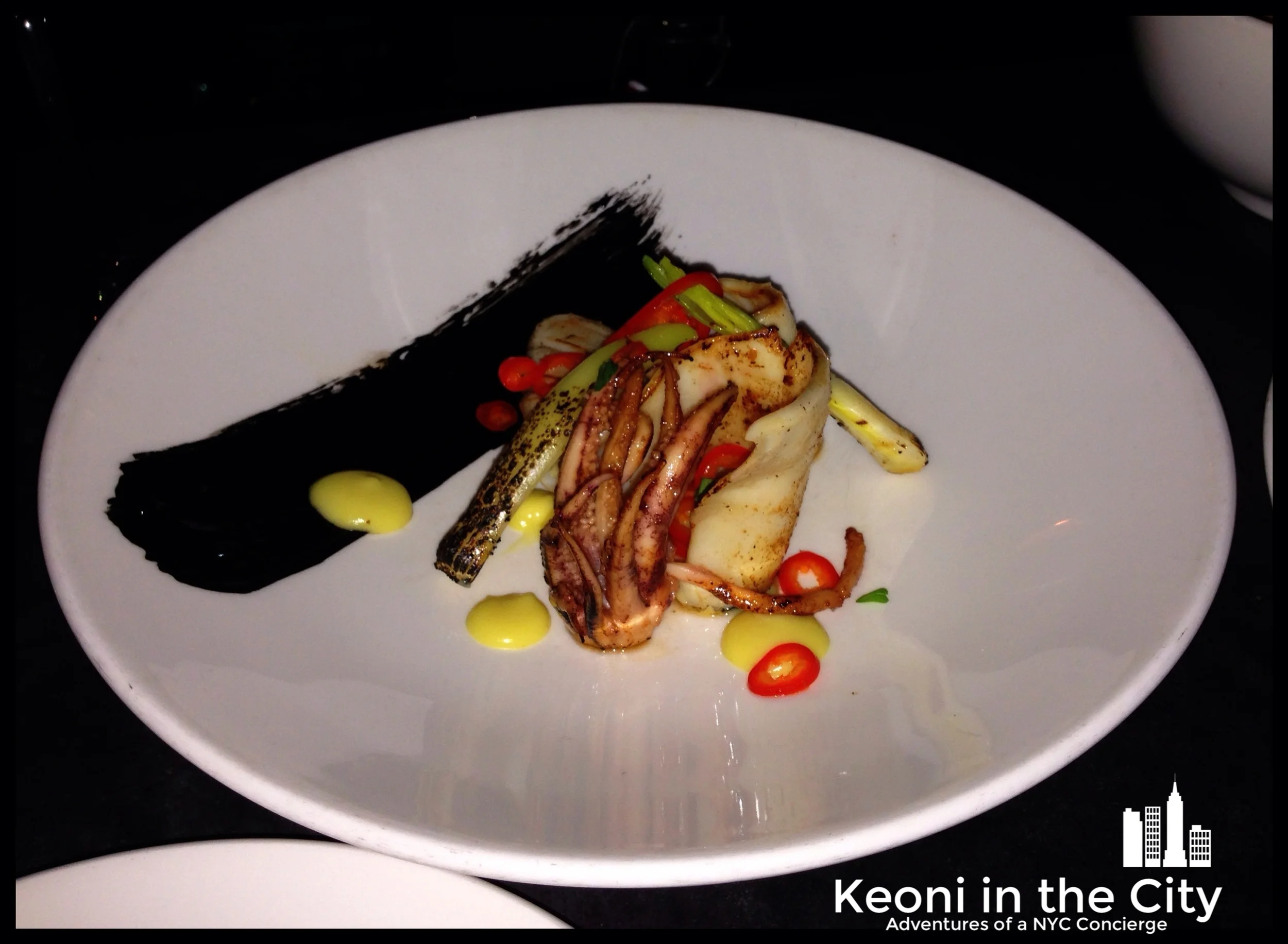 squid, lemon, chili, oregano photo Anastasia Vener