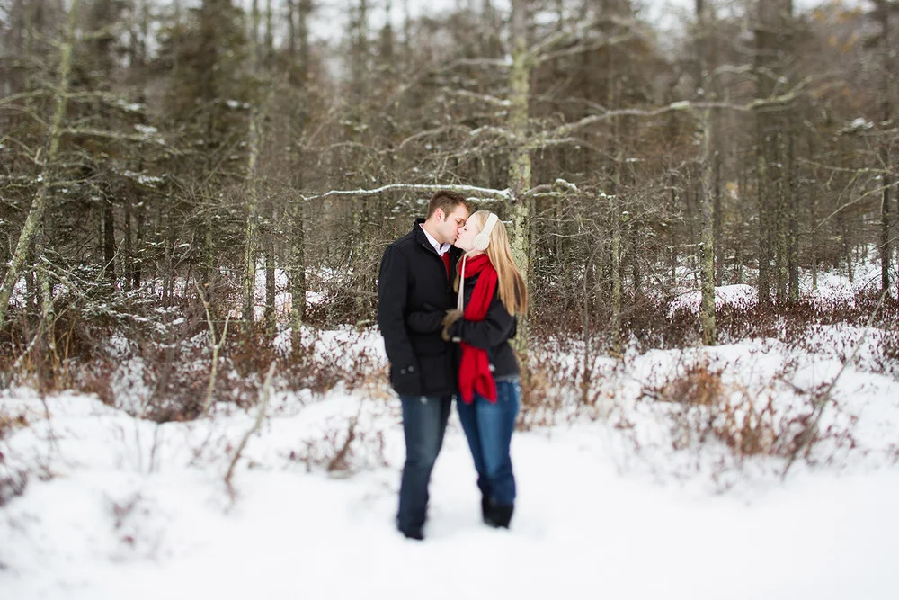 Jerod + Holly | Northern Minnesota Winter Engagement Session