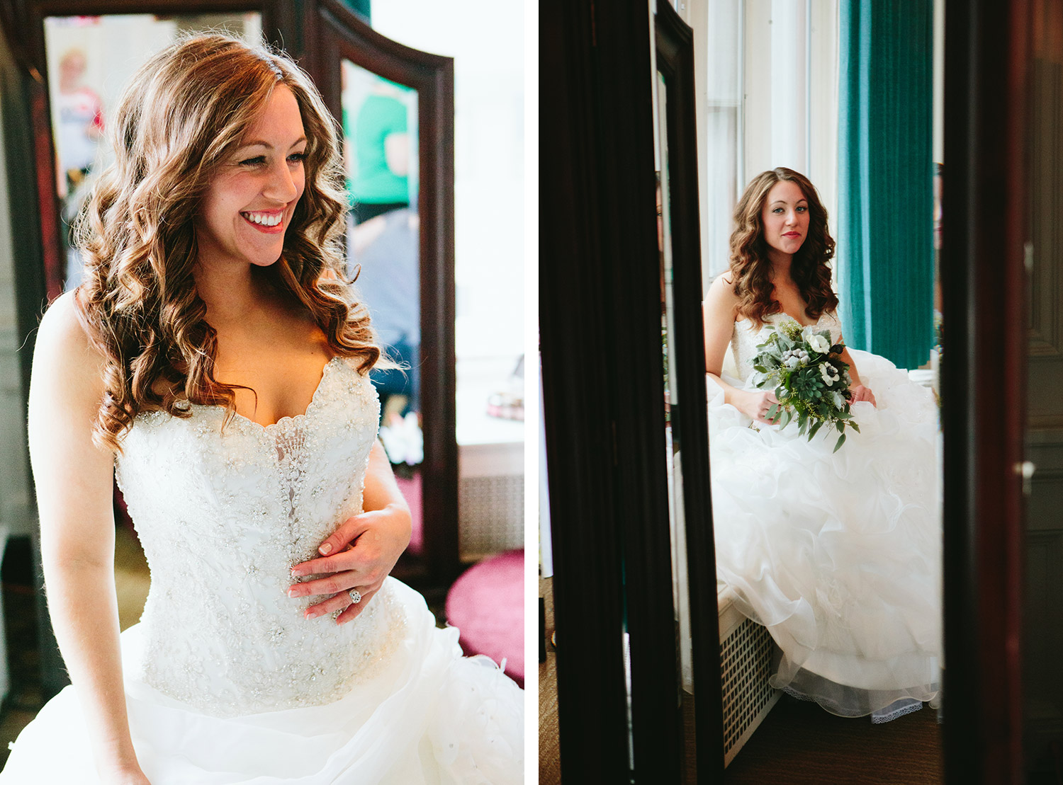Duluth, MN Greysolon Ballroom Winter Wedding
