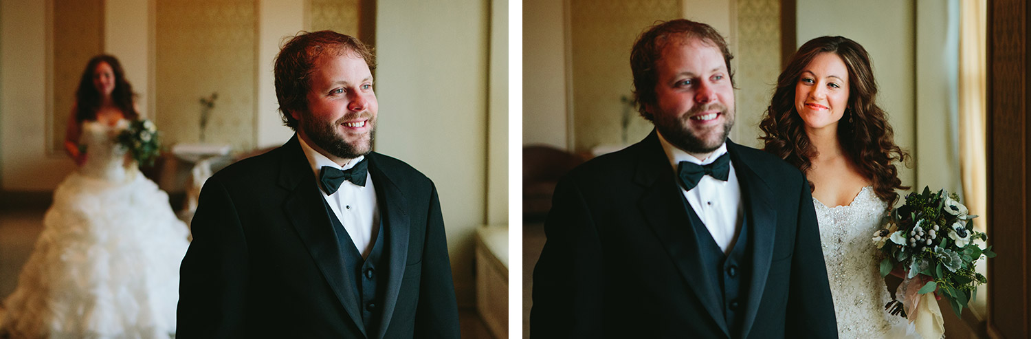 Duluth, MN Greysolon Ballroom Winter Wedding