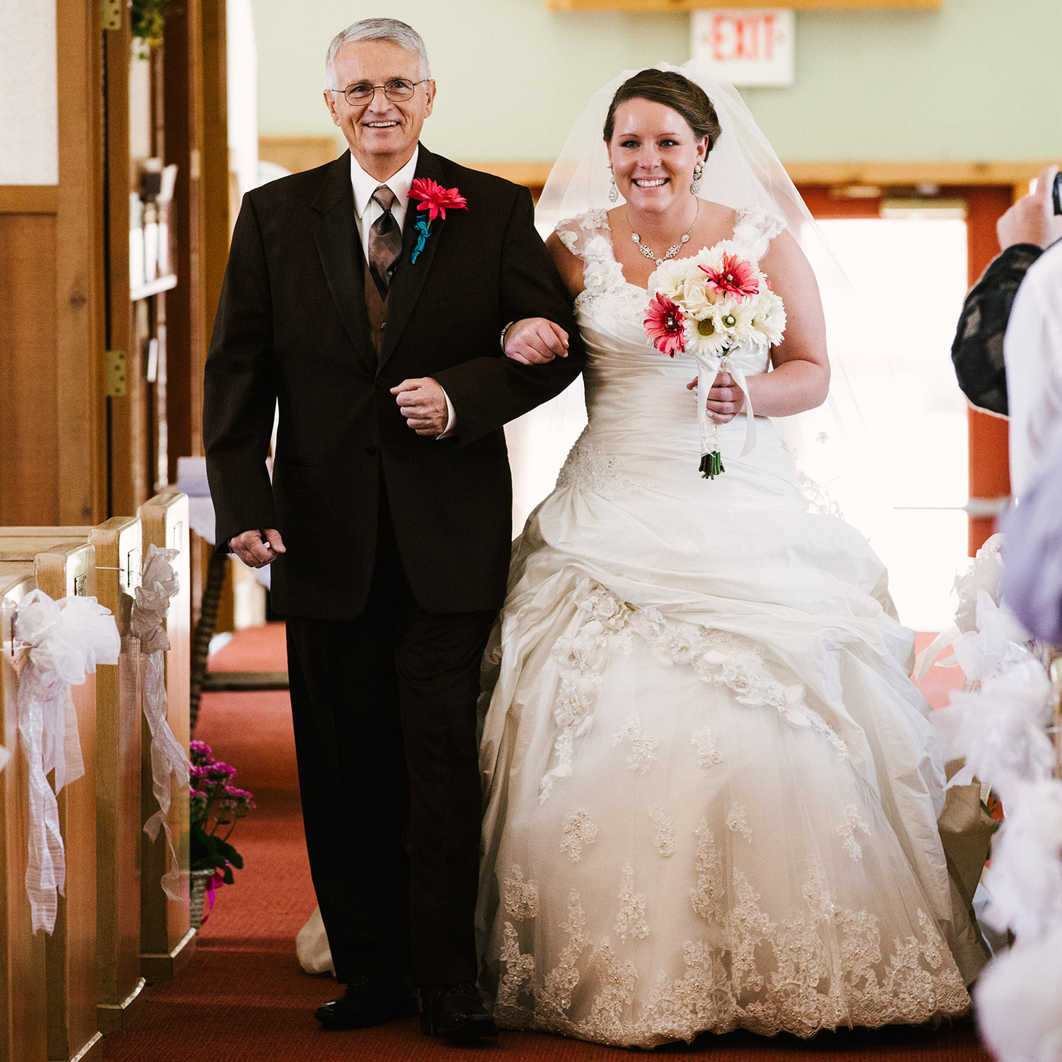 Saint Christopher's Nisswa Wedding and Cragun's Resort Reception