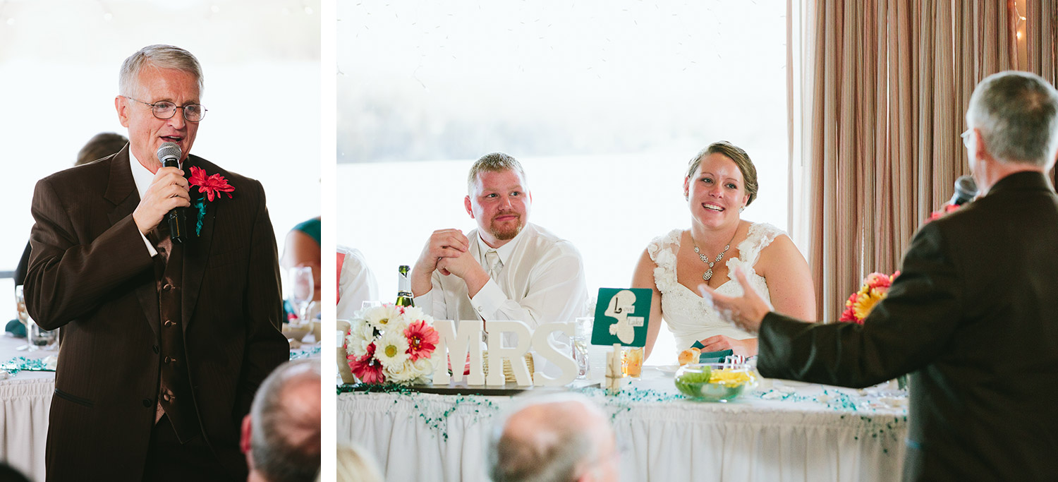 Saint Christopher's Nisswa Wedding and Cragun's Resort Reception