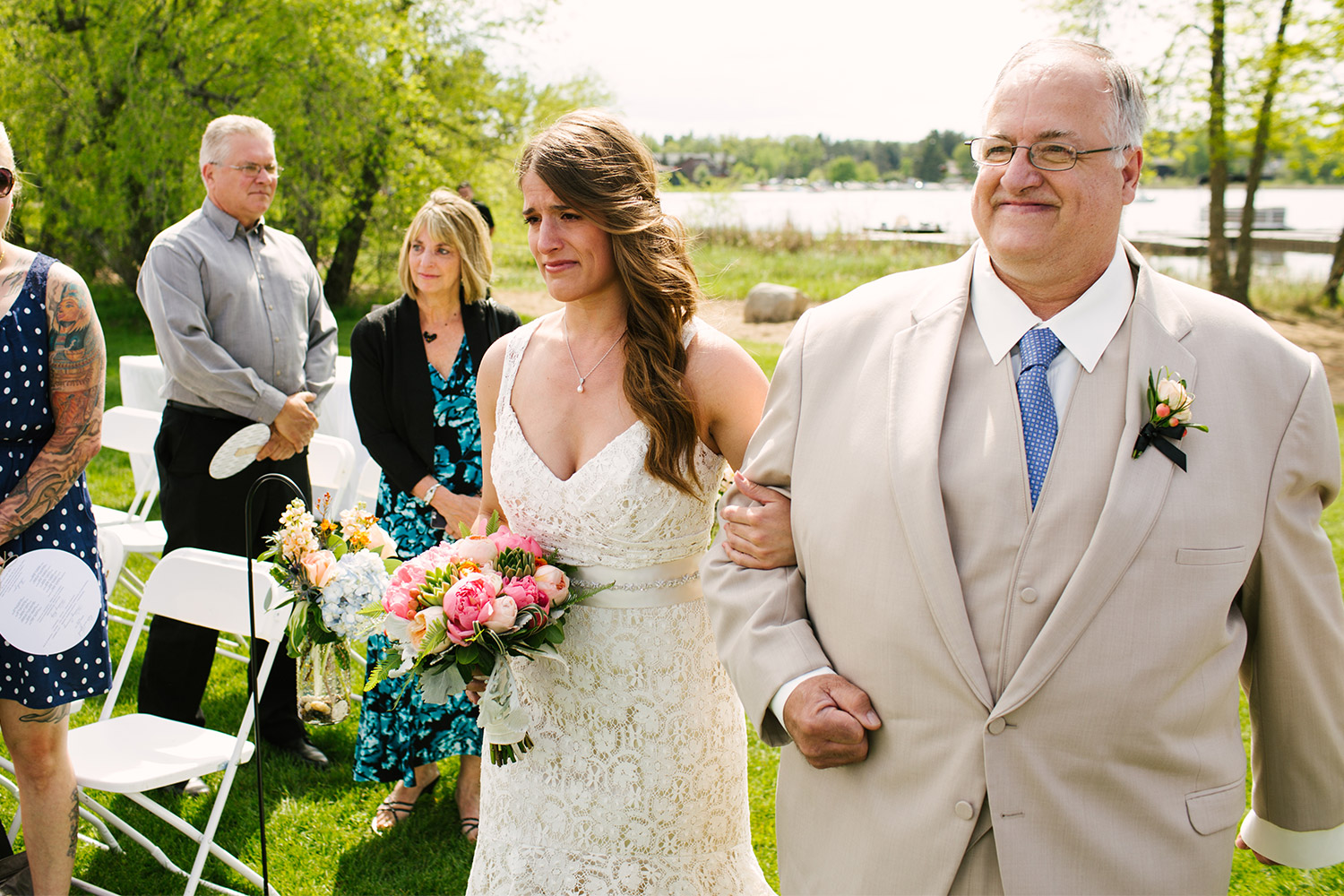 Breezy Point Resort Summer Wedding