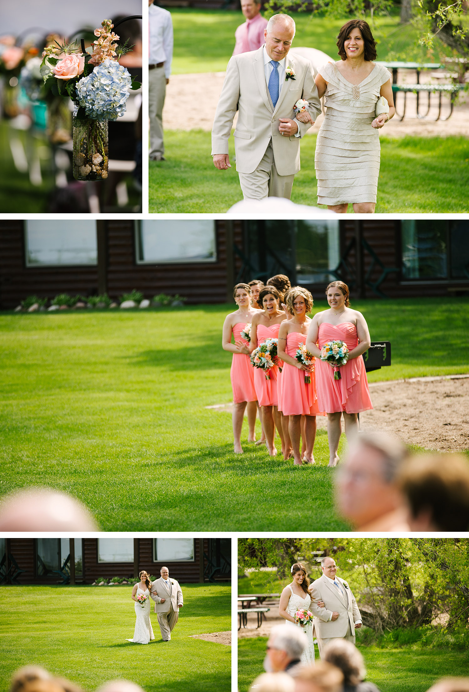 Breezy Point Resort Summer Wedding