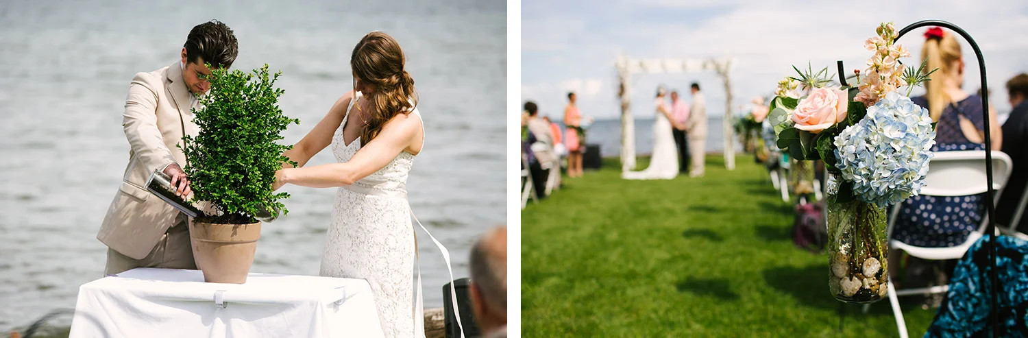 Breezy Point Resort Summer Wedding