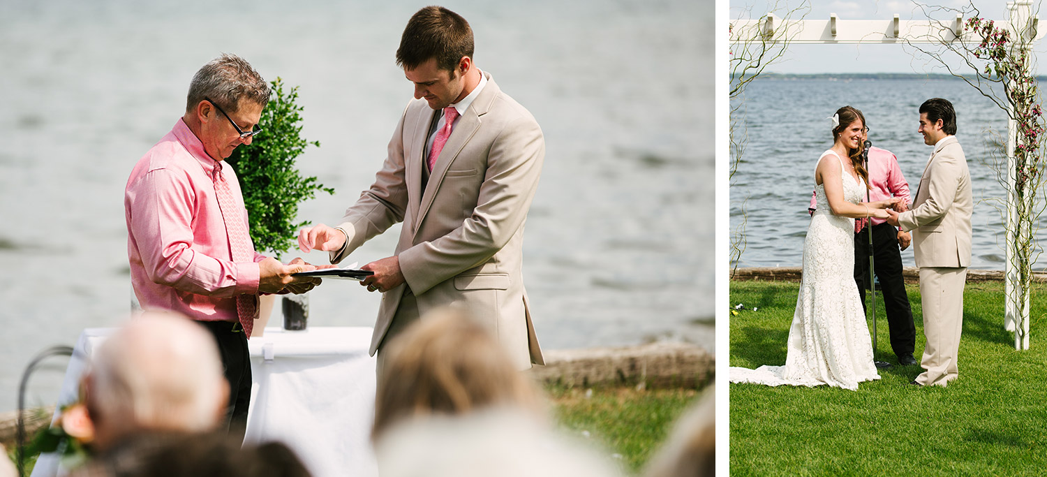 Breezy Point Resort Summer Wedding