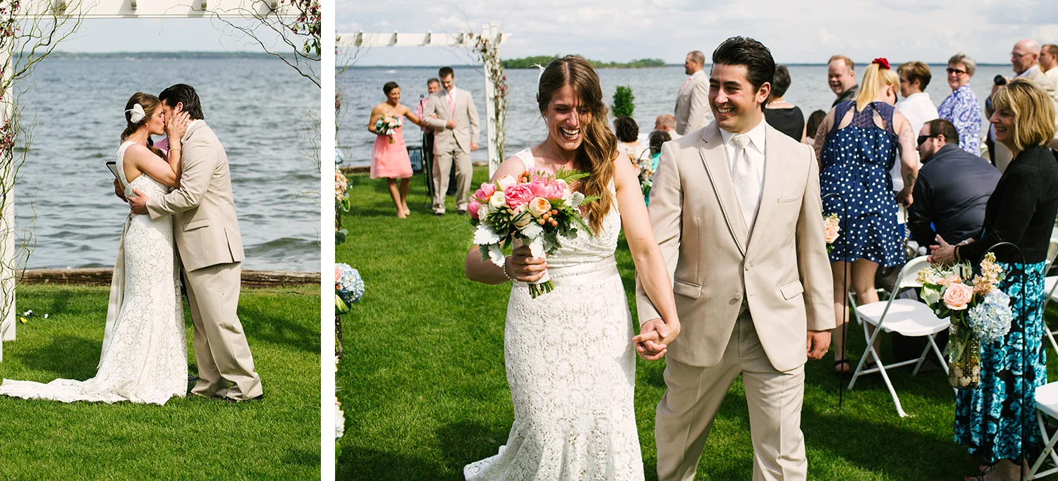 Breezy Point Resort Summer Wedding