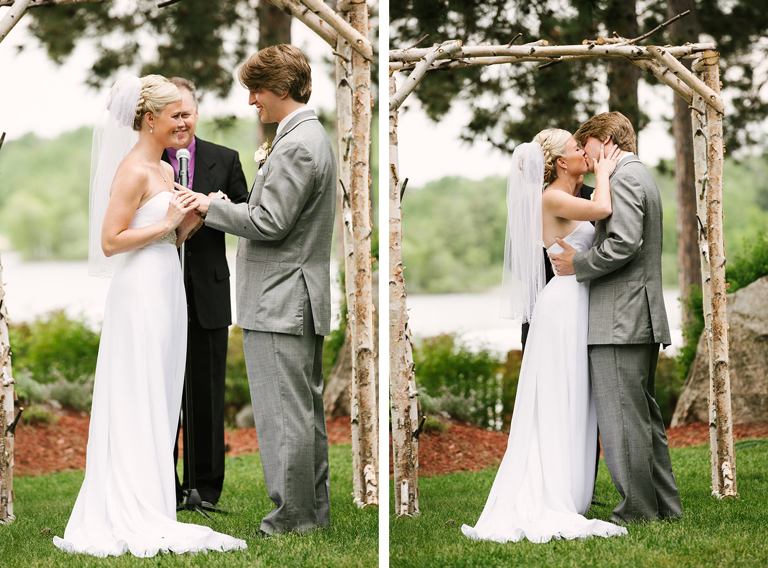 Crosslake MN Wedding Photographer at Manhattan Beach Lodge