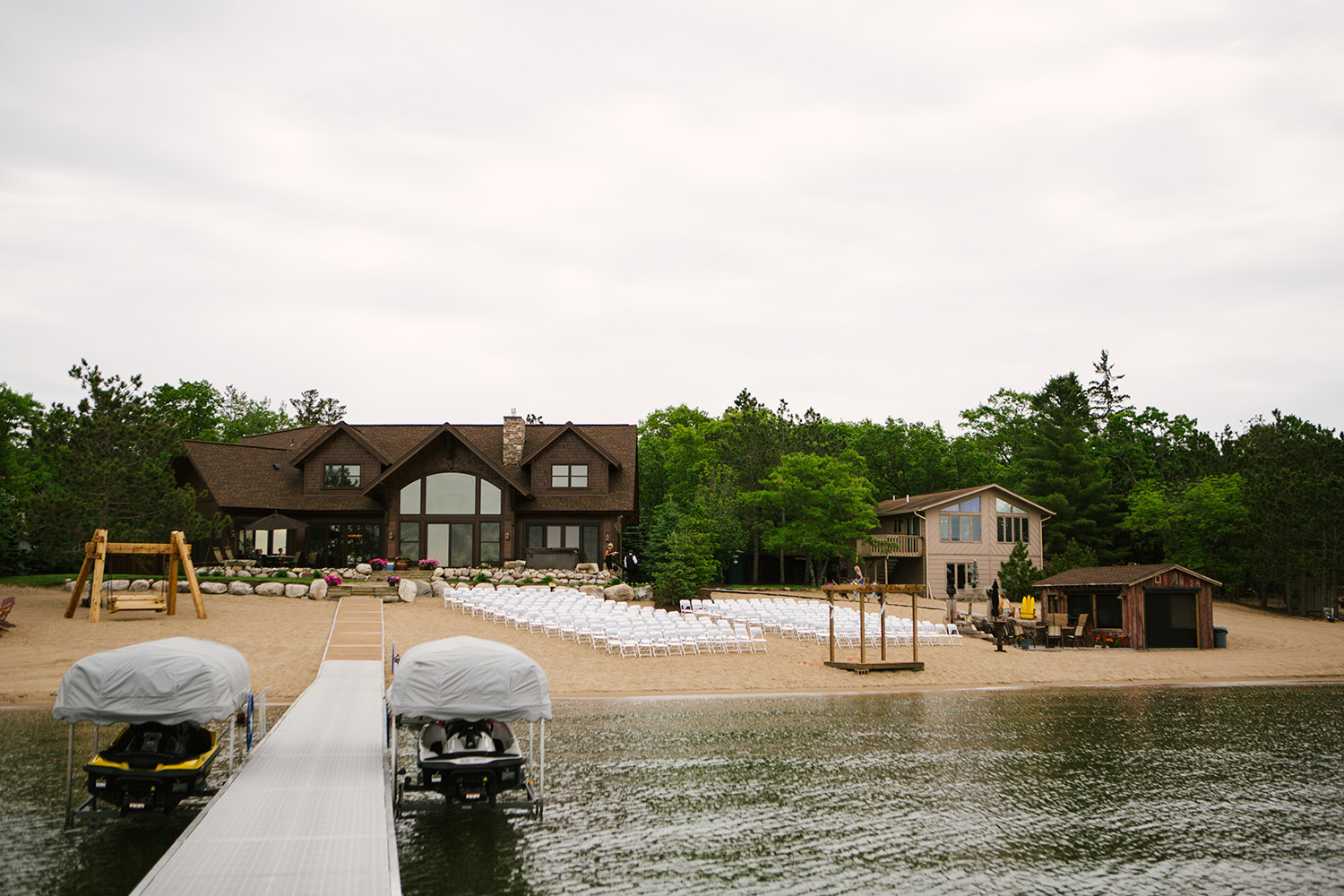 Pelican Lake Wedding and Breezy Point Resort Reception