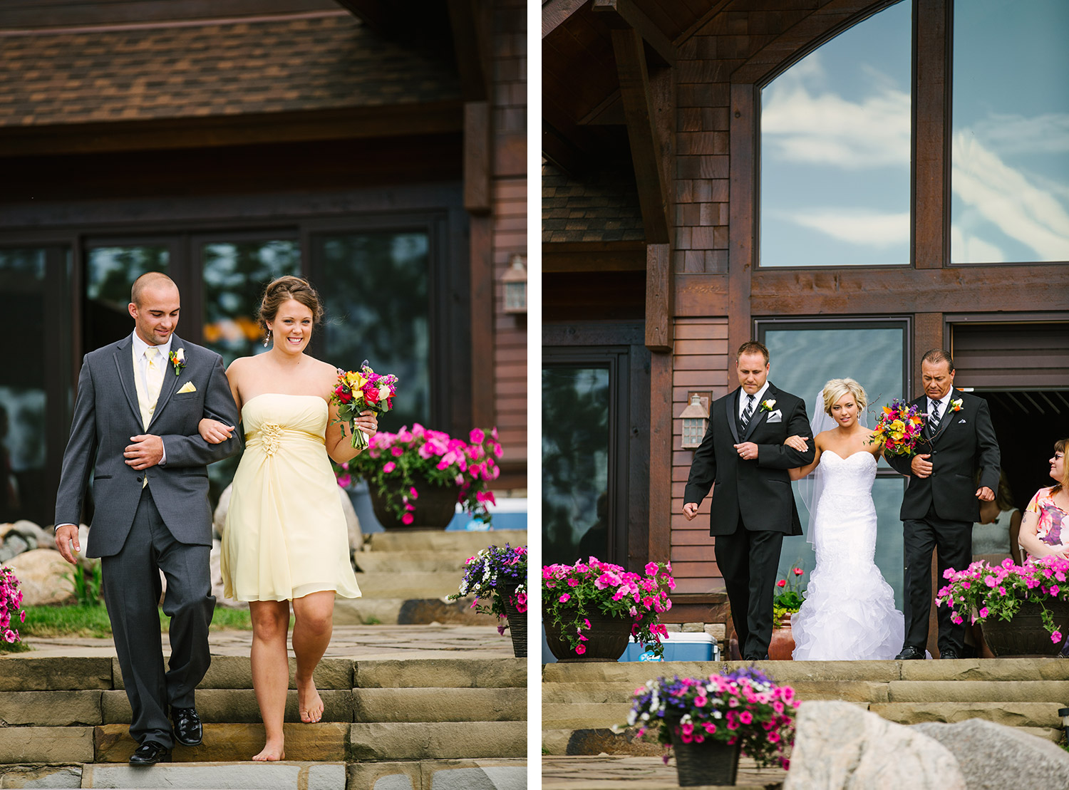 Pelican Lake Wedding and Breezy Point Resort Reception