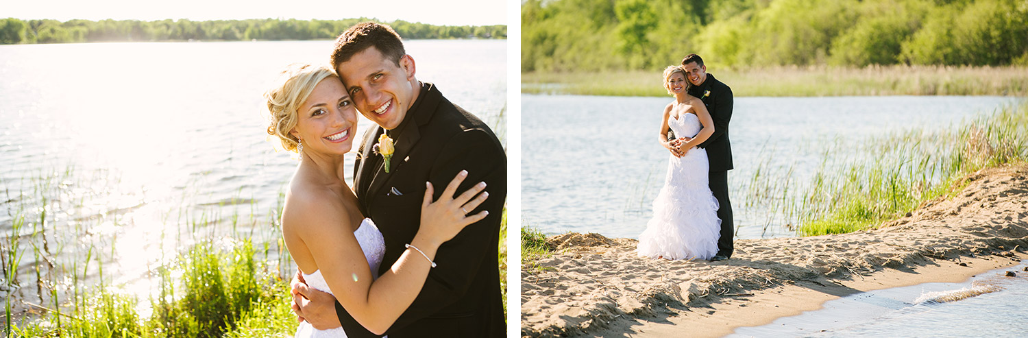 Pelican Lake Wedding and Breezy Point Resort Reception