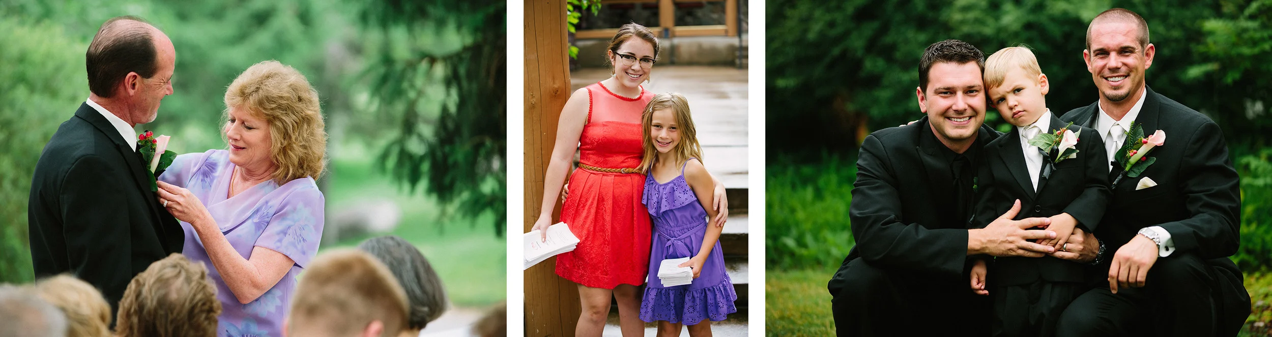 Breezy Point's Antler's Pavilion Wedding and White Birch Room Reception