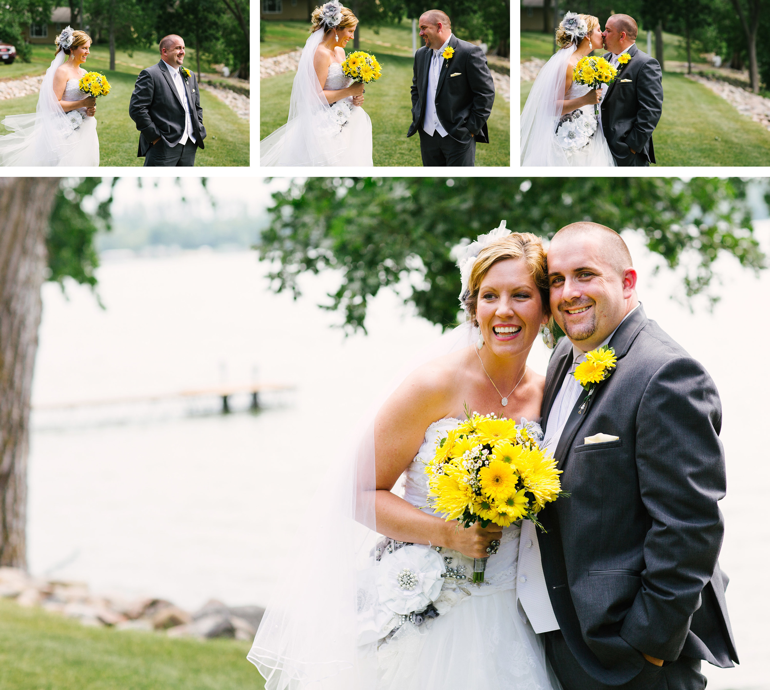 Minnesota Outdoor Lakeside Wedding at Lake Benton