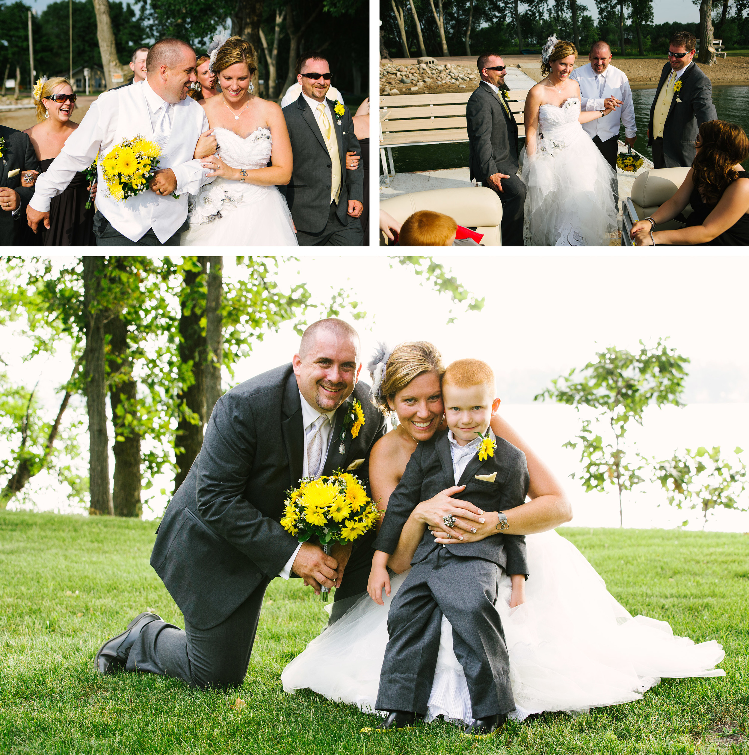 Minnesota Outdoor Lakeside Wedding at Lake Benton