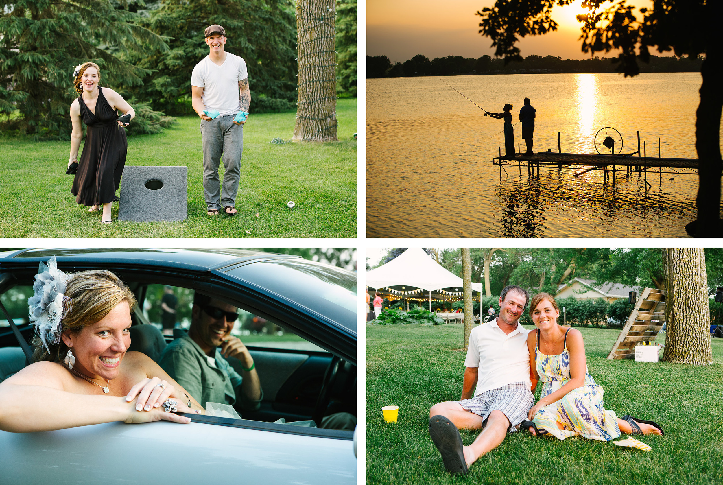 Minnesota Outdoor Lakeside Wedding at Lake Benton