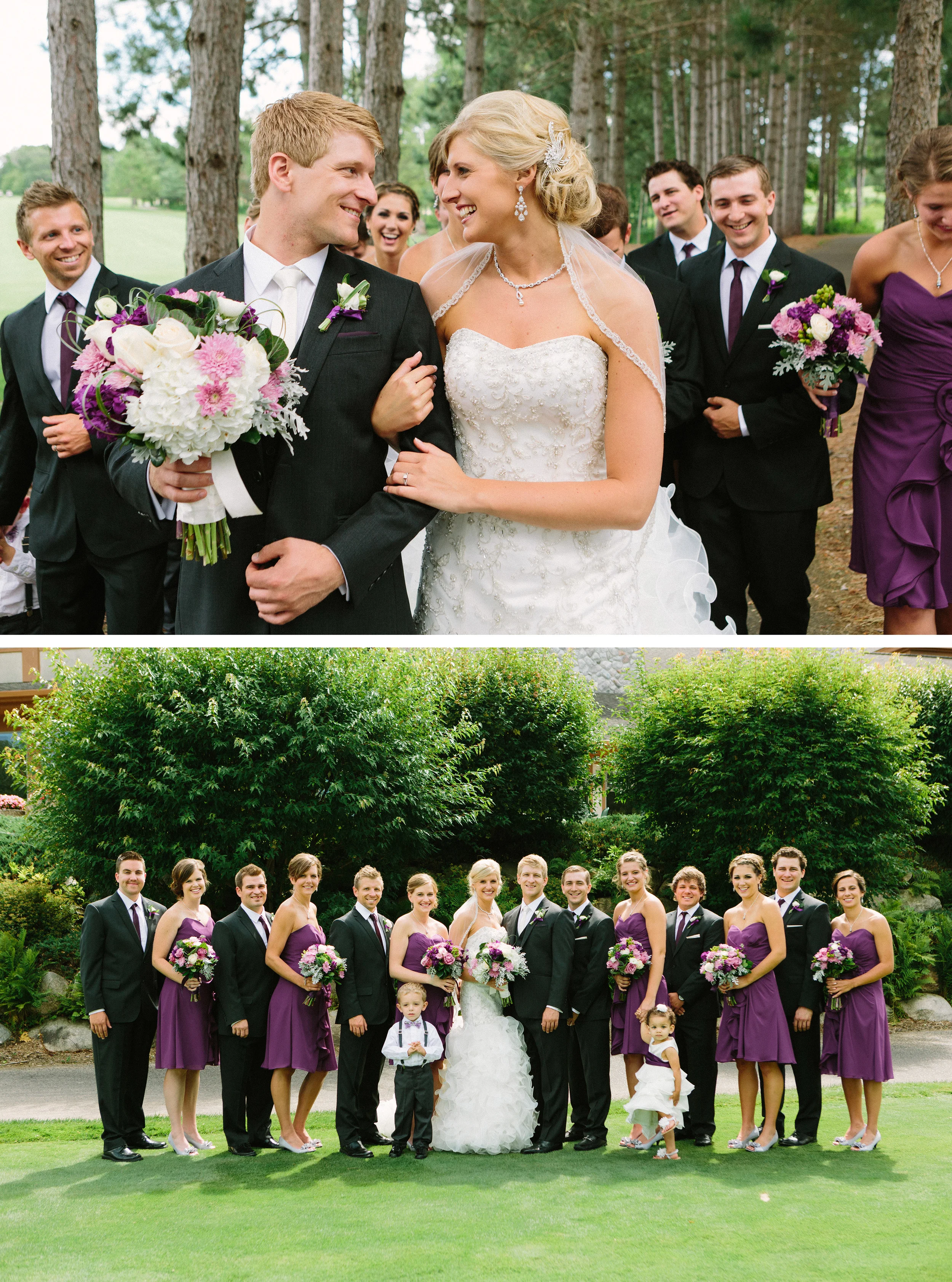 Cragun's Legacy Golf Course Summer Brainerd Wedding