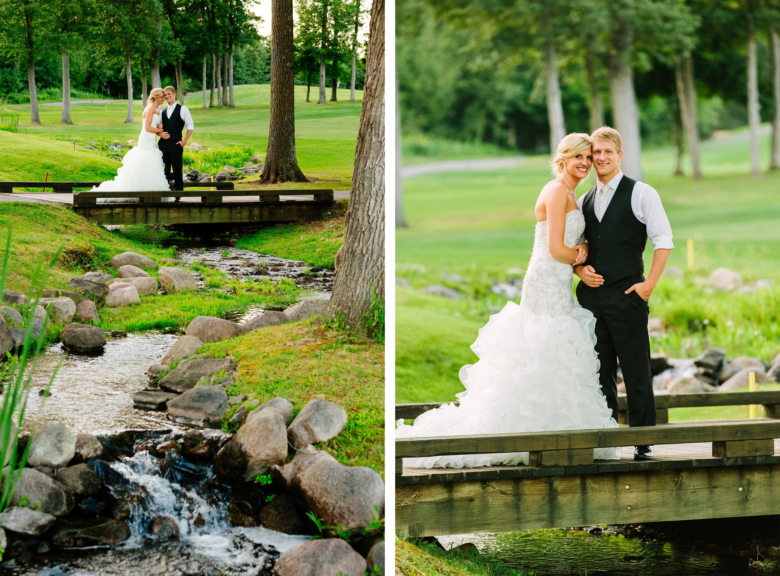 Cragun's Legacy Golf Course Summer Brainerd Wedding