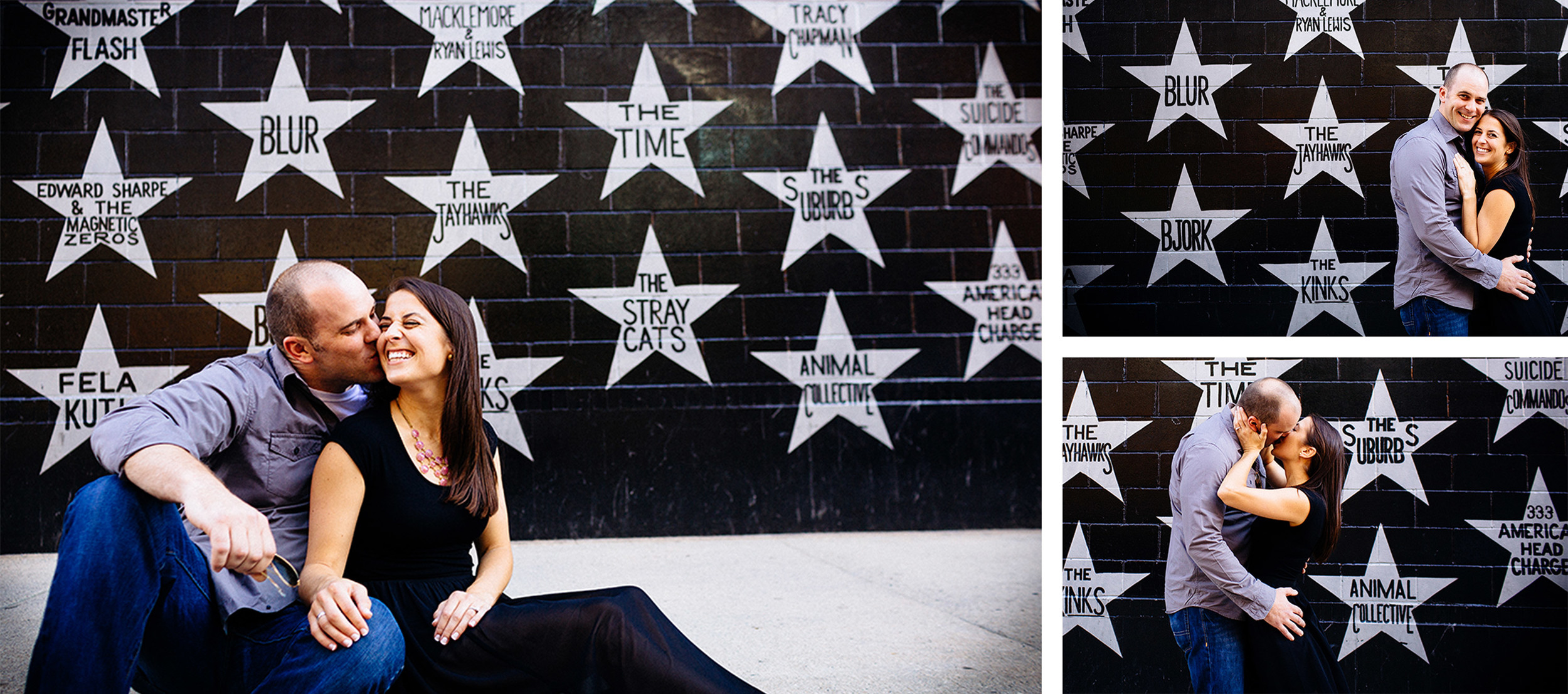 Minneapolis Engagement Session: Saint Anthony and First Avenue