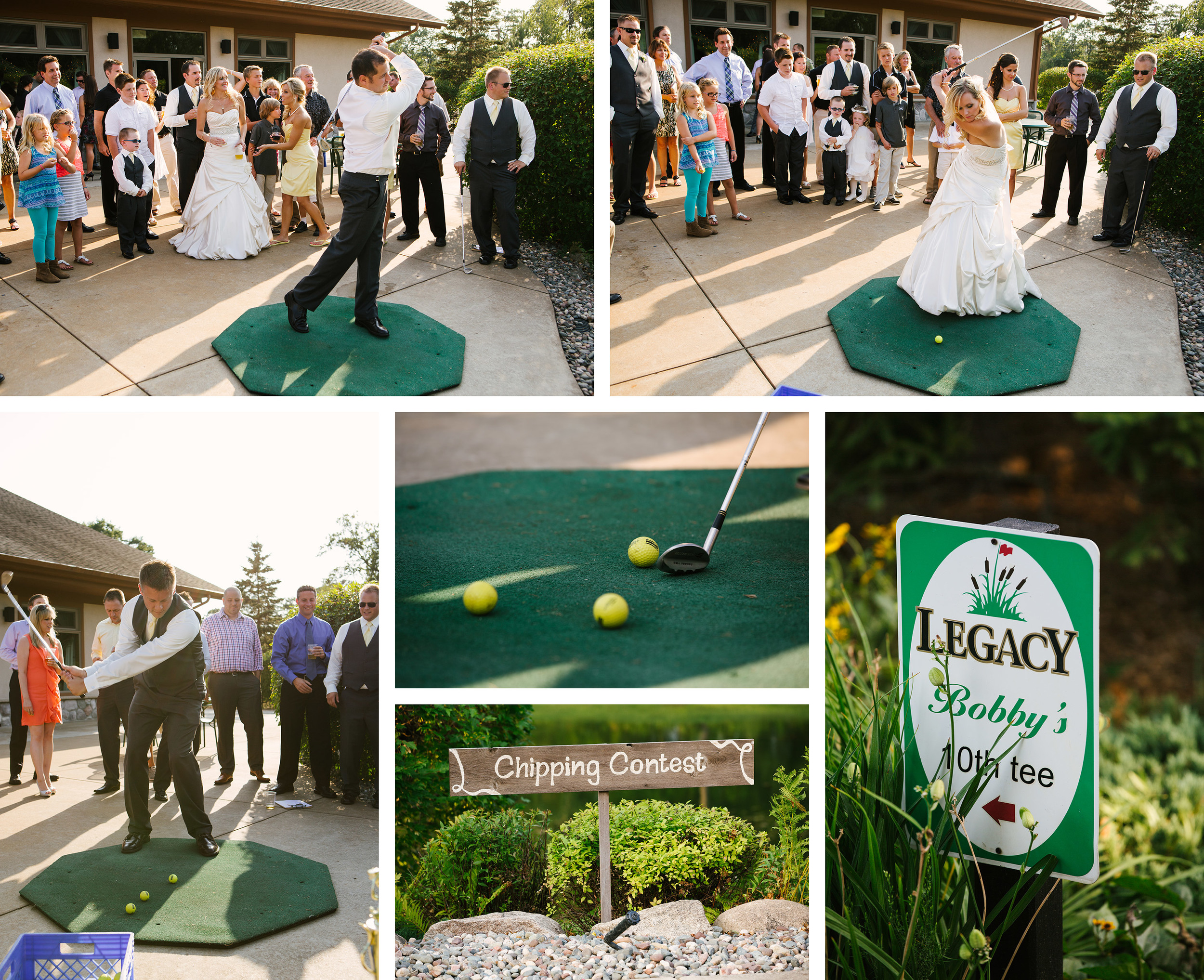 Cragun's Legacy Golf Course Summer Patio Wedding