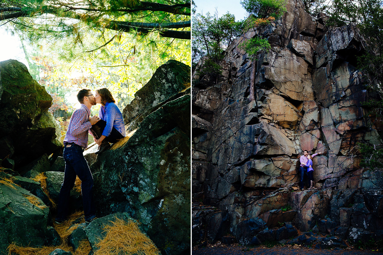 interstate state park engagement session