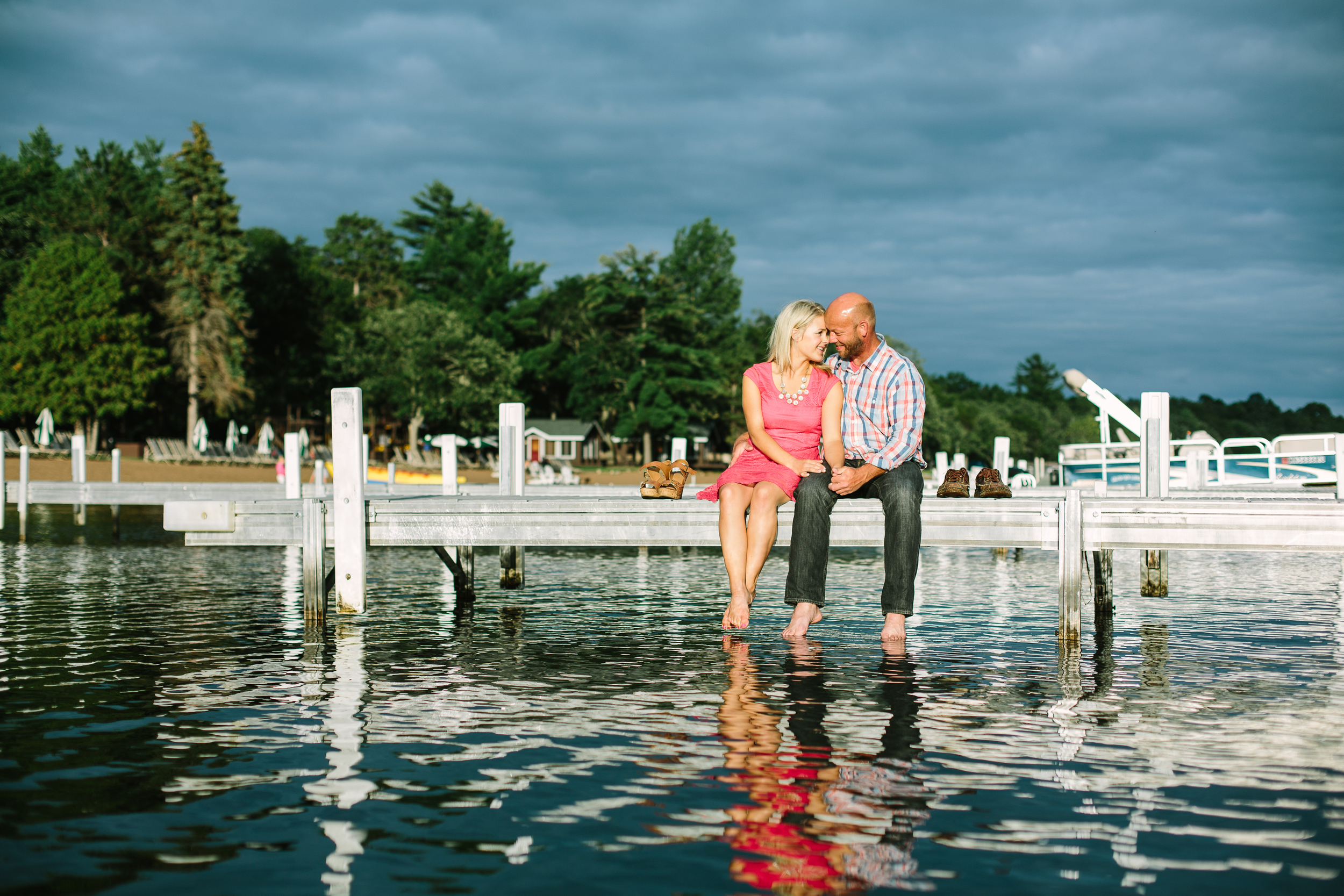 Grand View Lodge Brainerd Summer Engagement Session