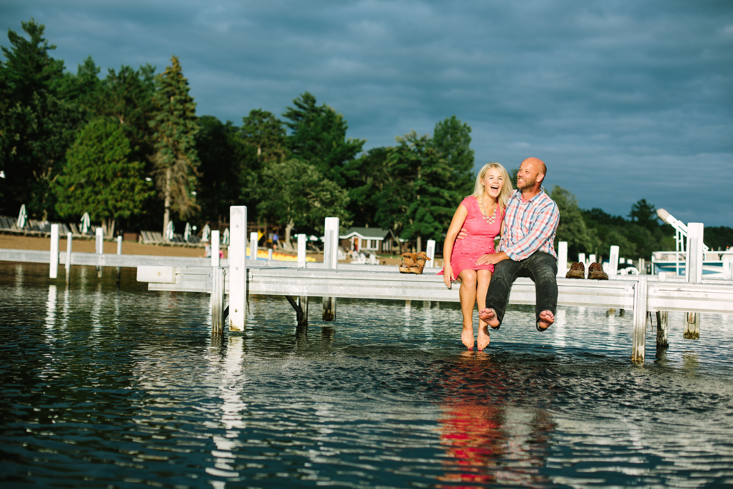 Grand View Lodge Brainerd Summer Engagement Session