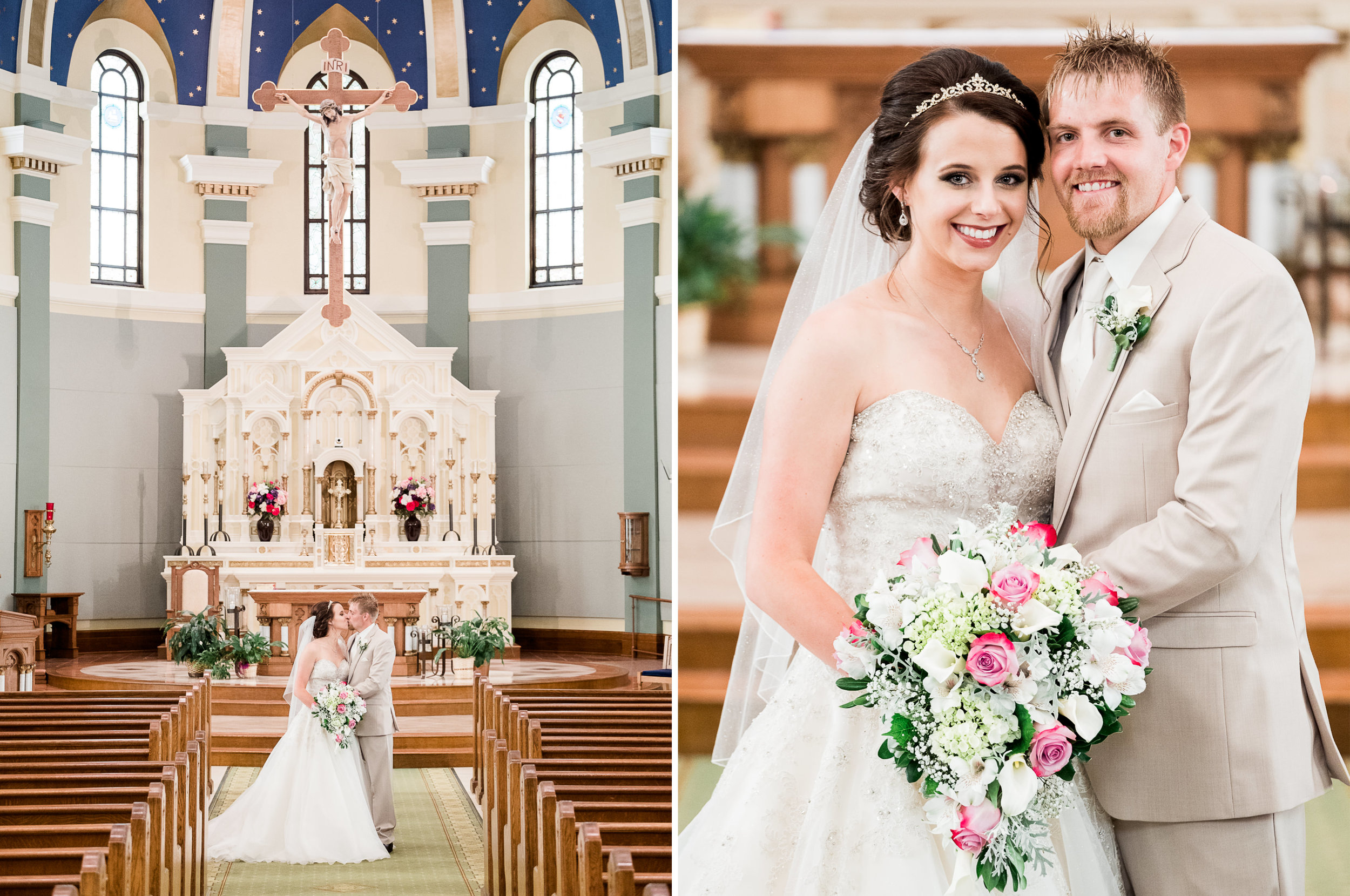 Catholic wedding in Marshall MN