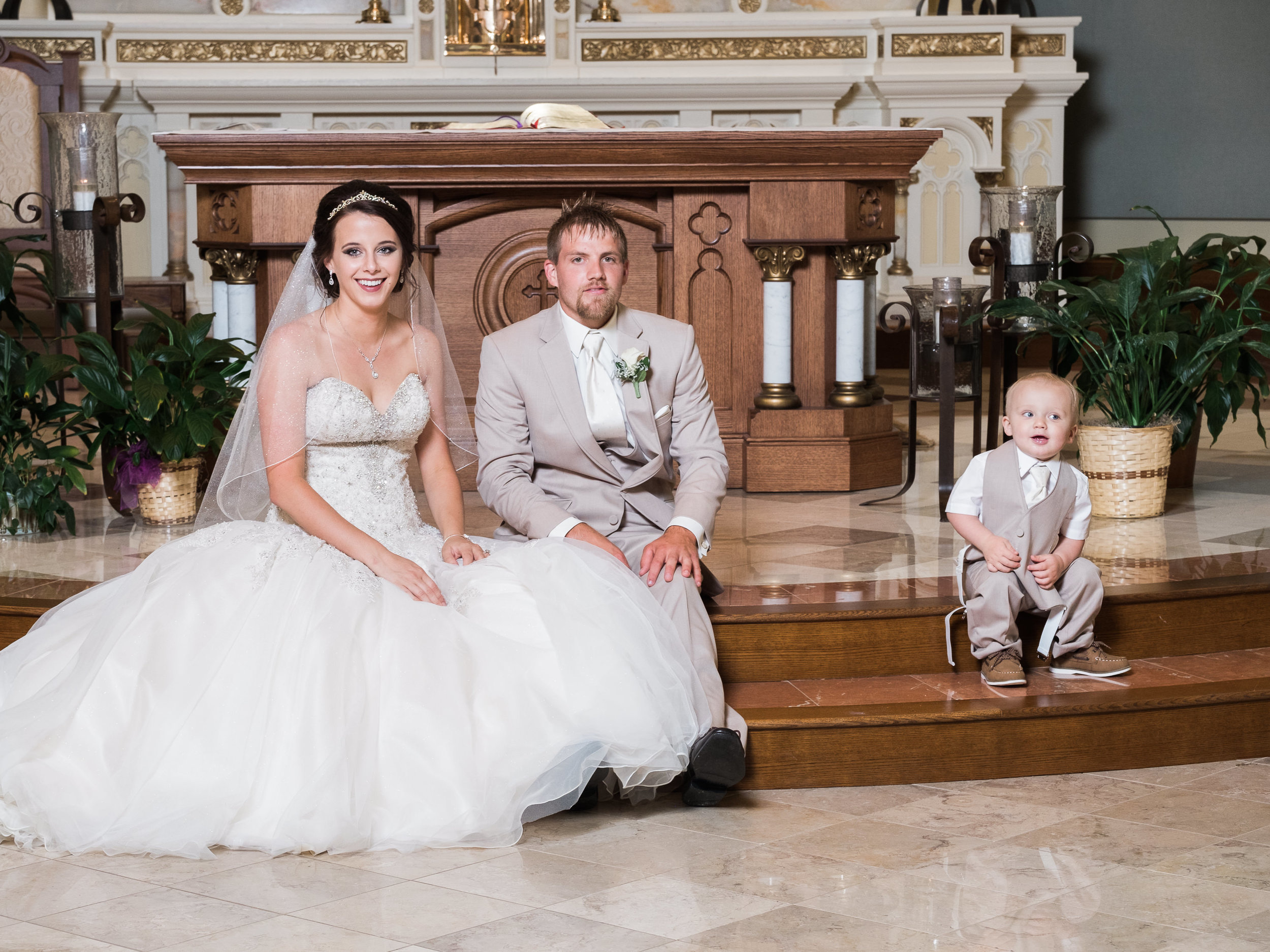 Catholic wedding in Marshall MN