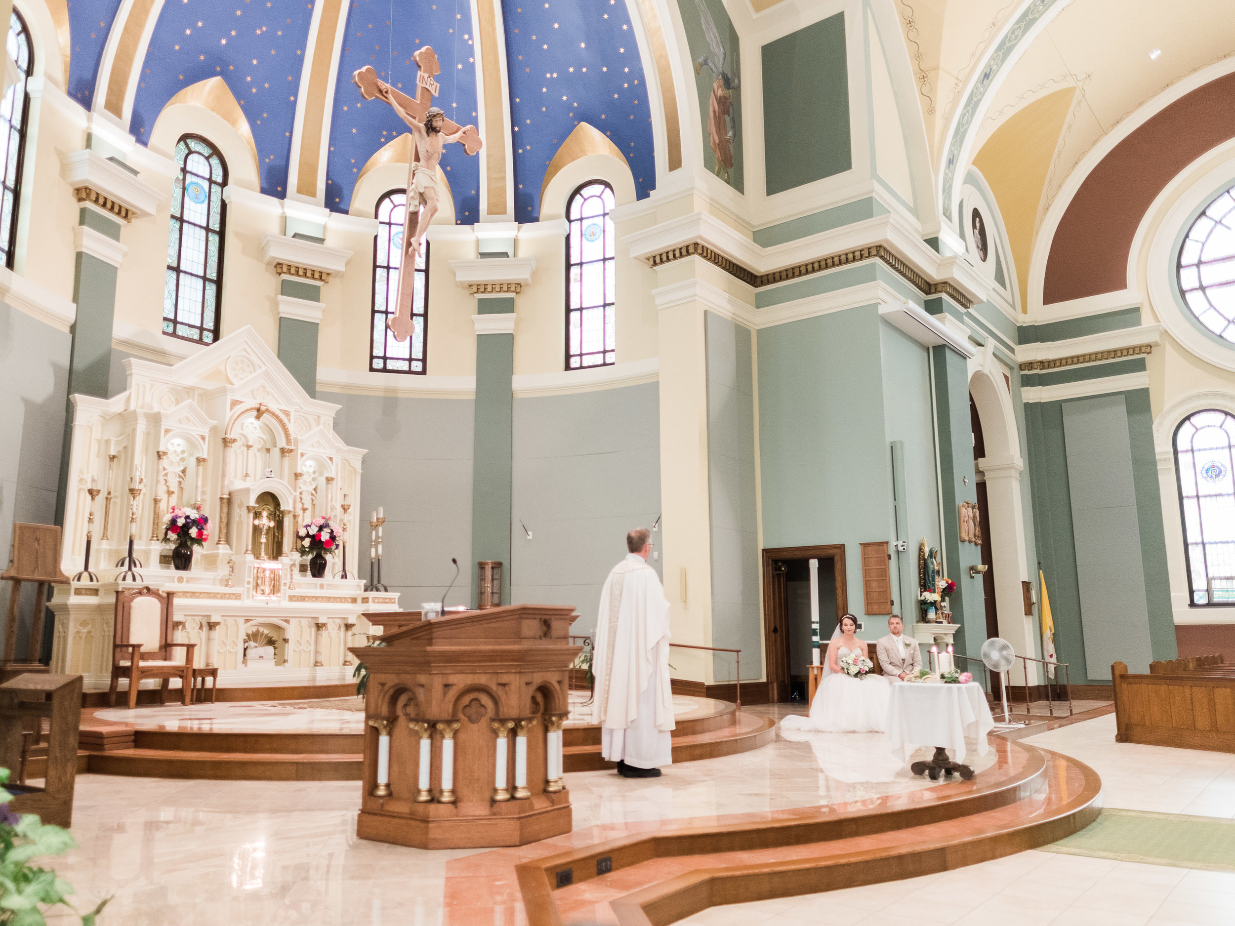 Catholic wedding in Marshall MN