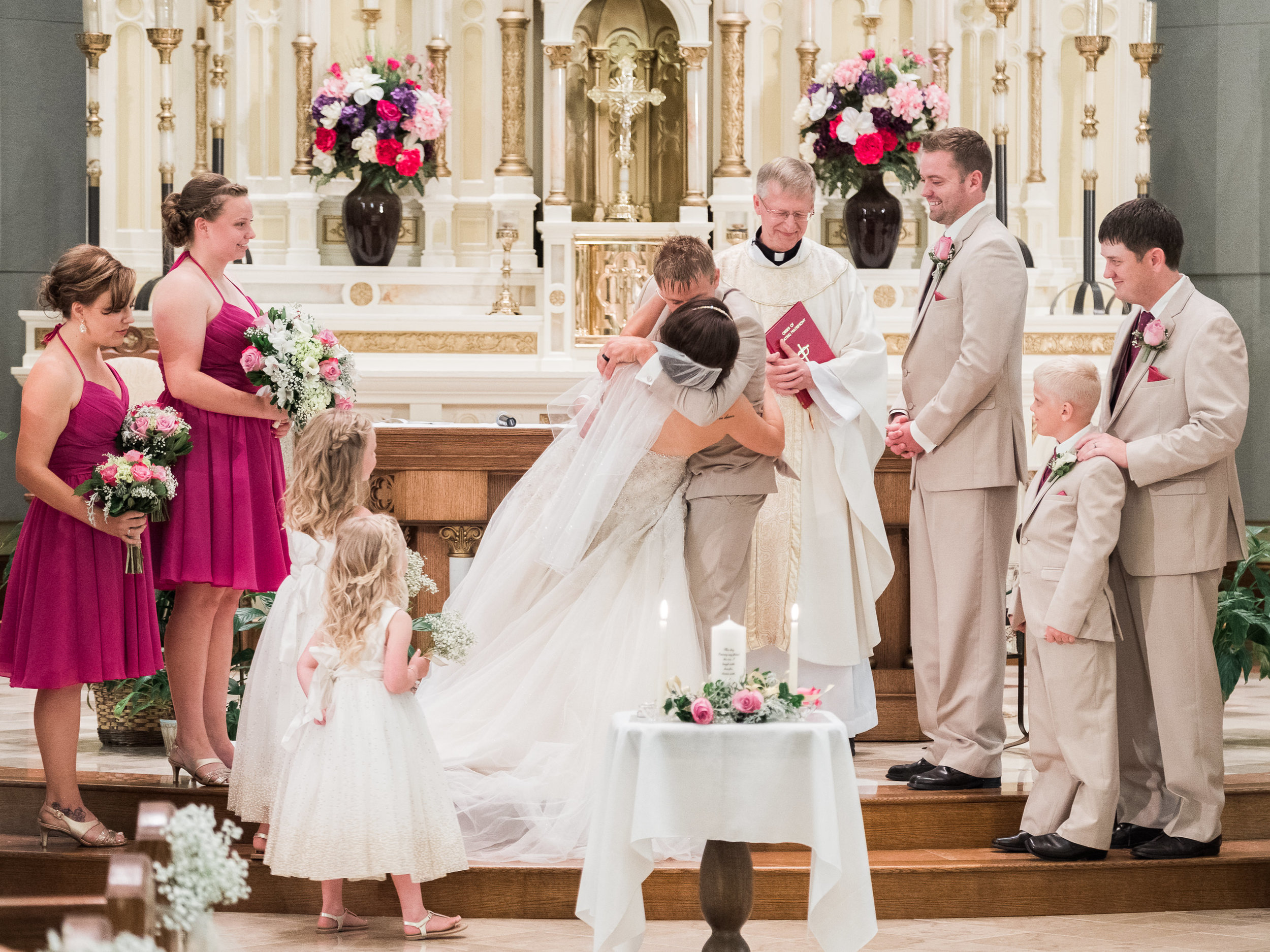 Catholic wedding in Marshall MN