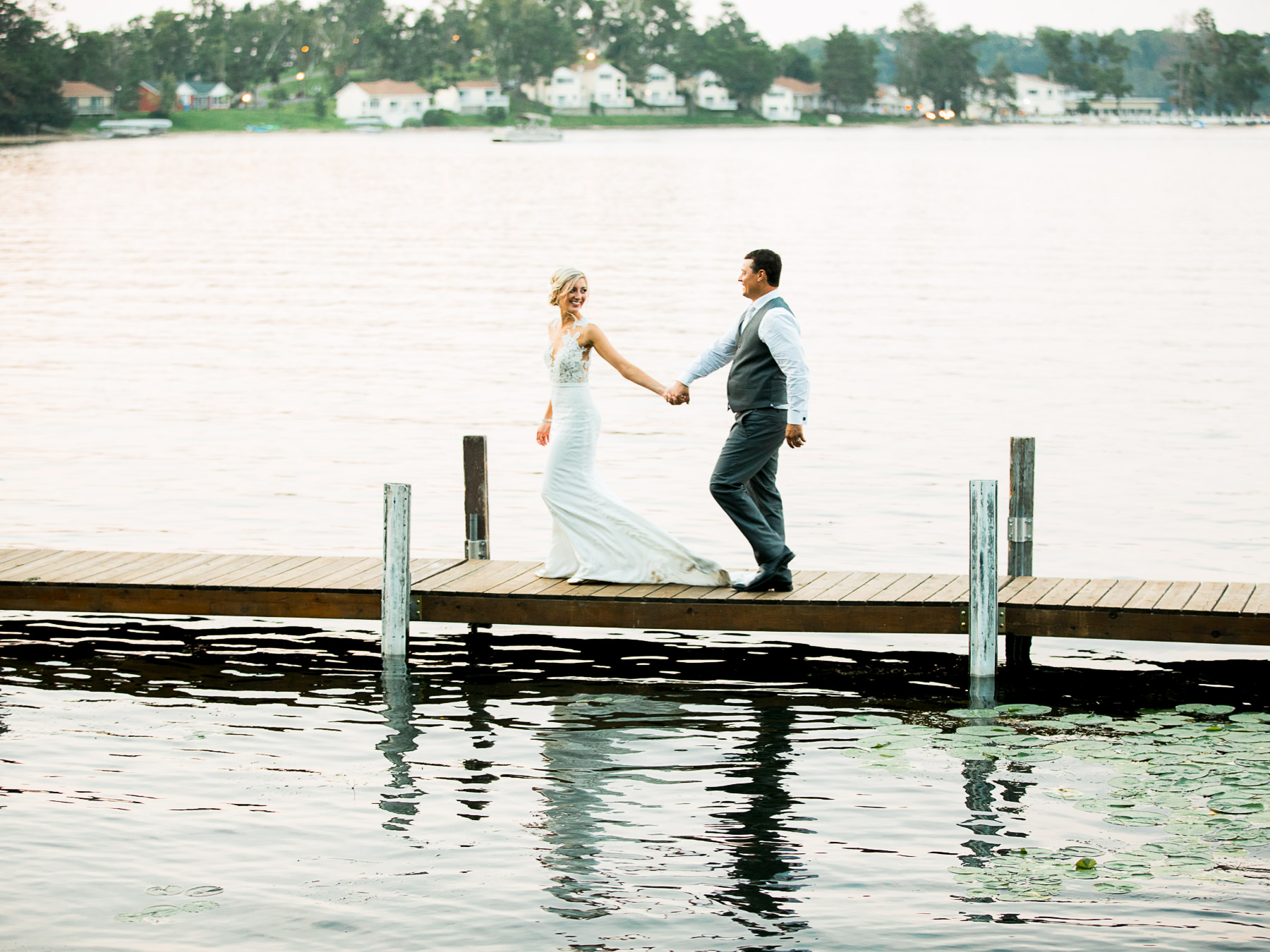  Wedding reception photographer at Craguns on Gull in Brainerd, MN 