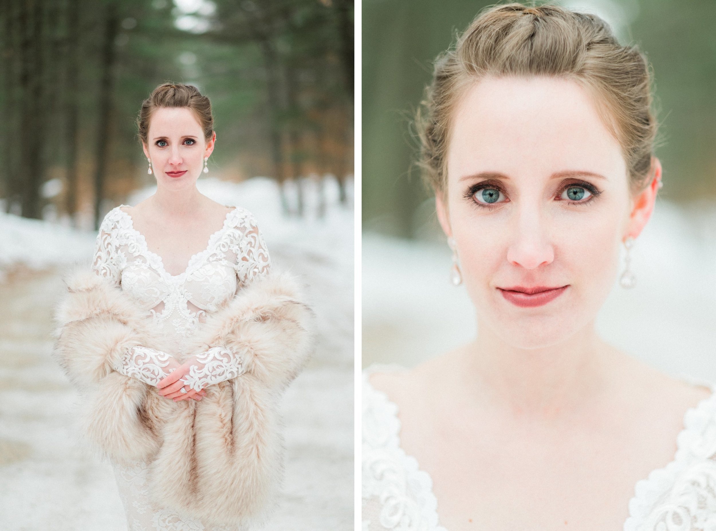 Bride Portraits at Pine Peaks in Crosslake, MN